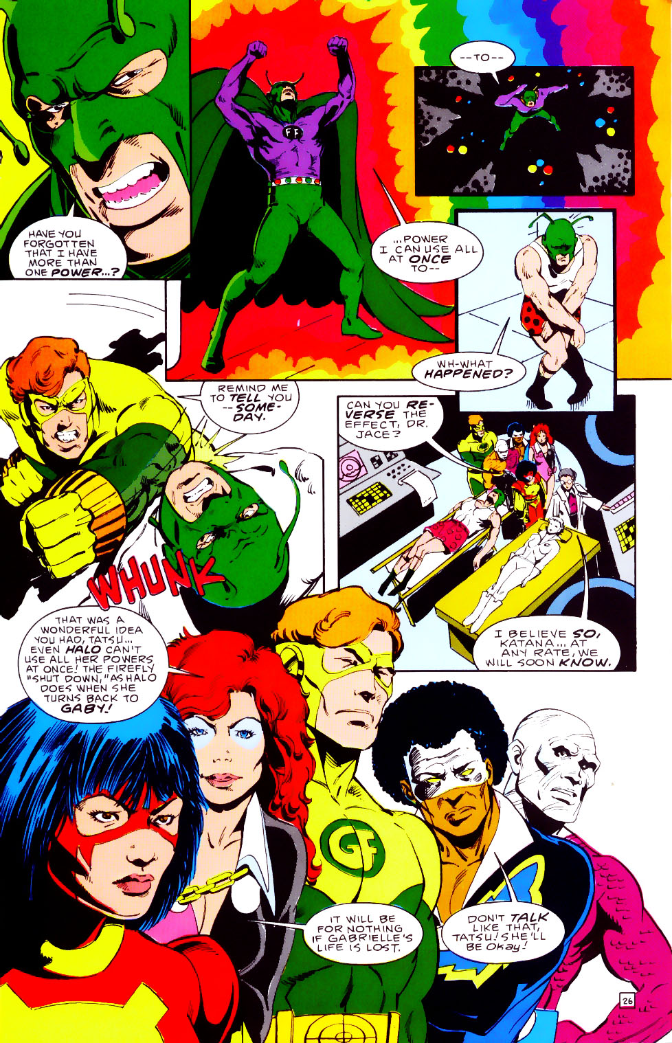 Read online The Outsiders (1985) comic -  Issue #16 - 28