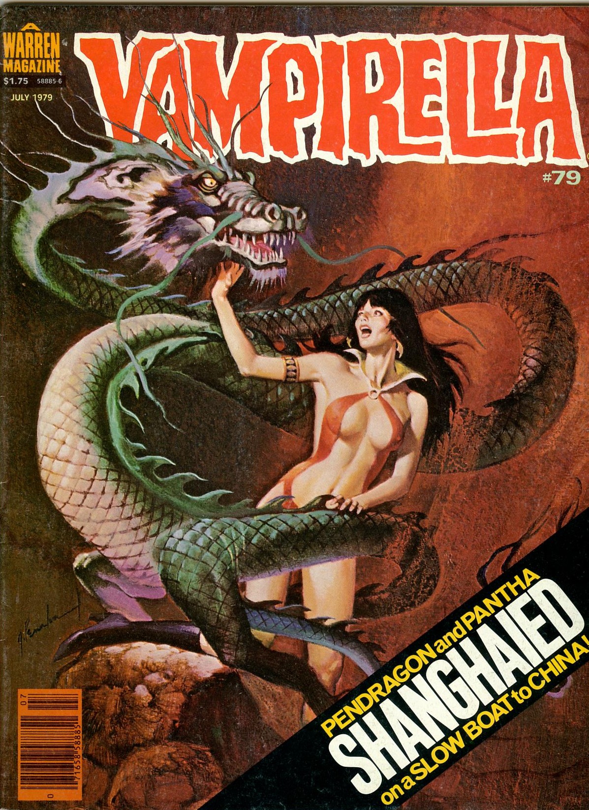 Read online Vampirella (1969) comic -  Issue #79 - 1