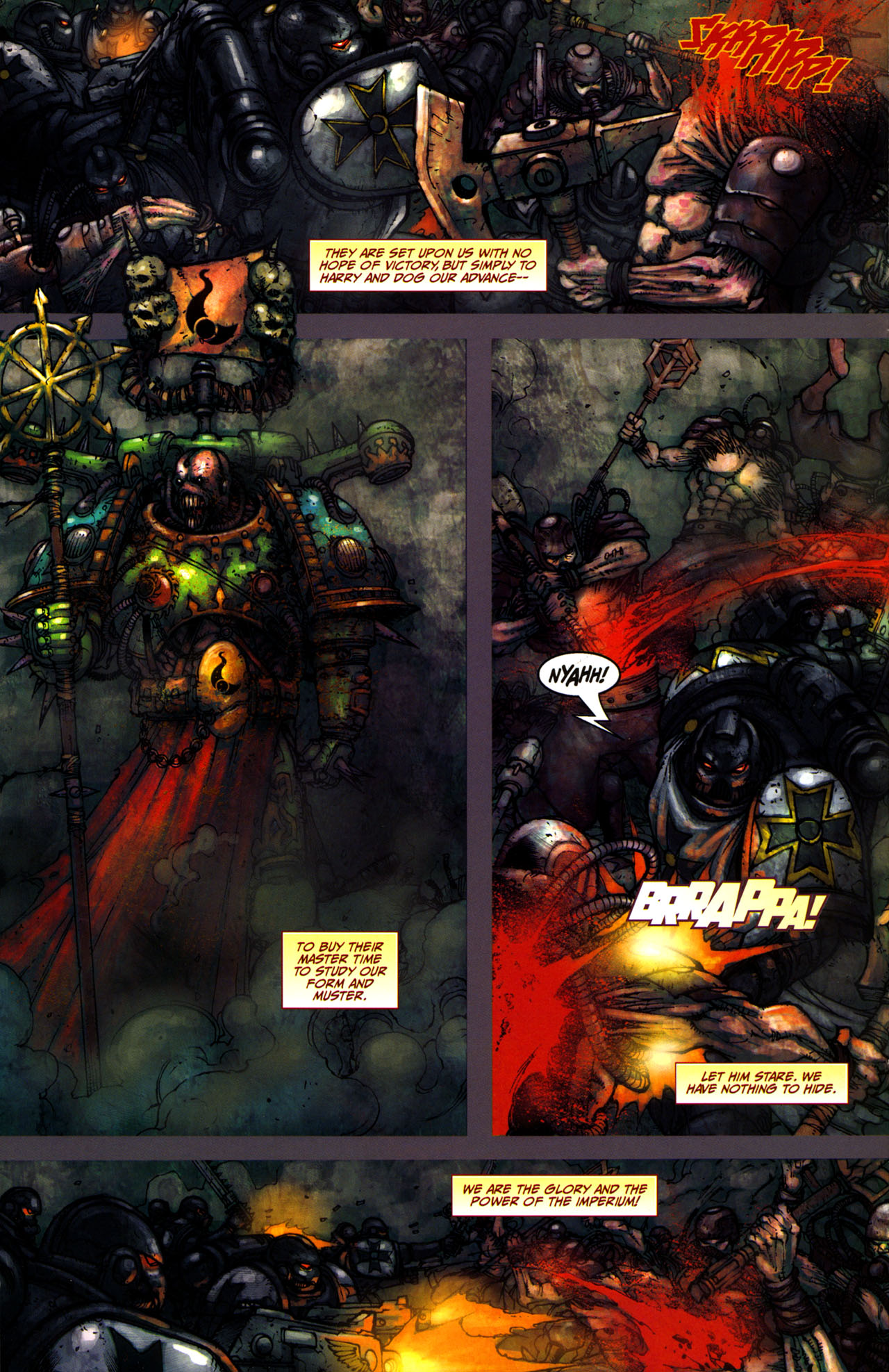 Read online Warhammer 40,000: Damnation Crusade comic -  Issue #4 - 4