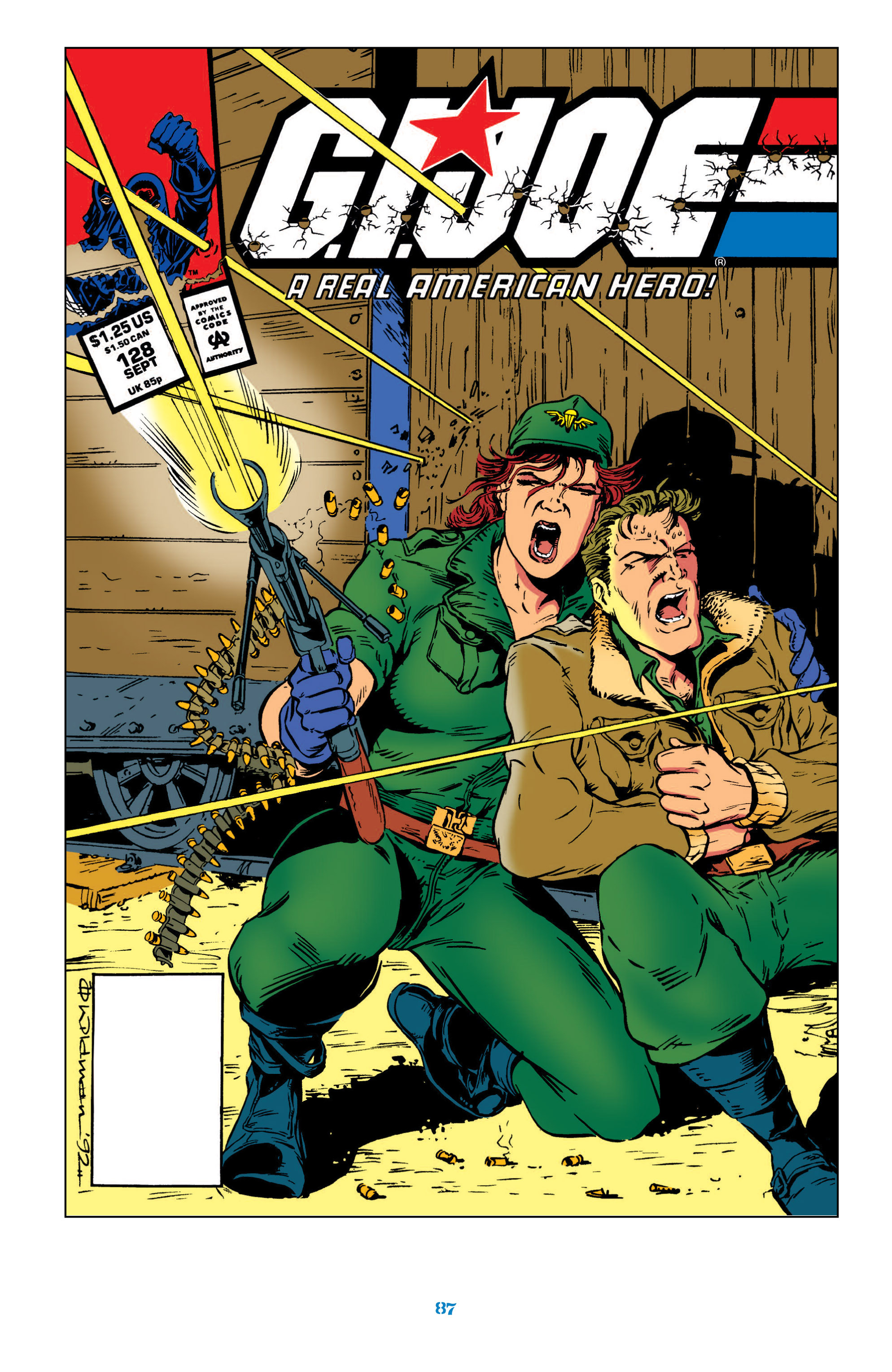 Read online Classic G.I. Joe comic -  Issue # TPB 13 (Part 1) - 88