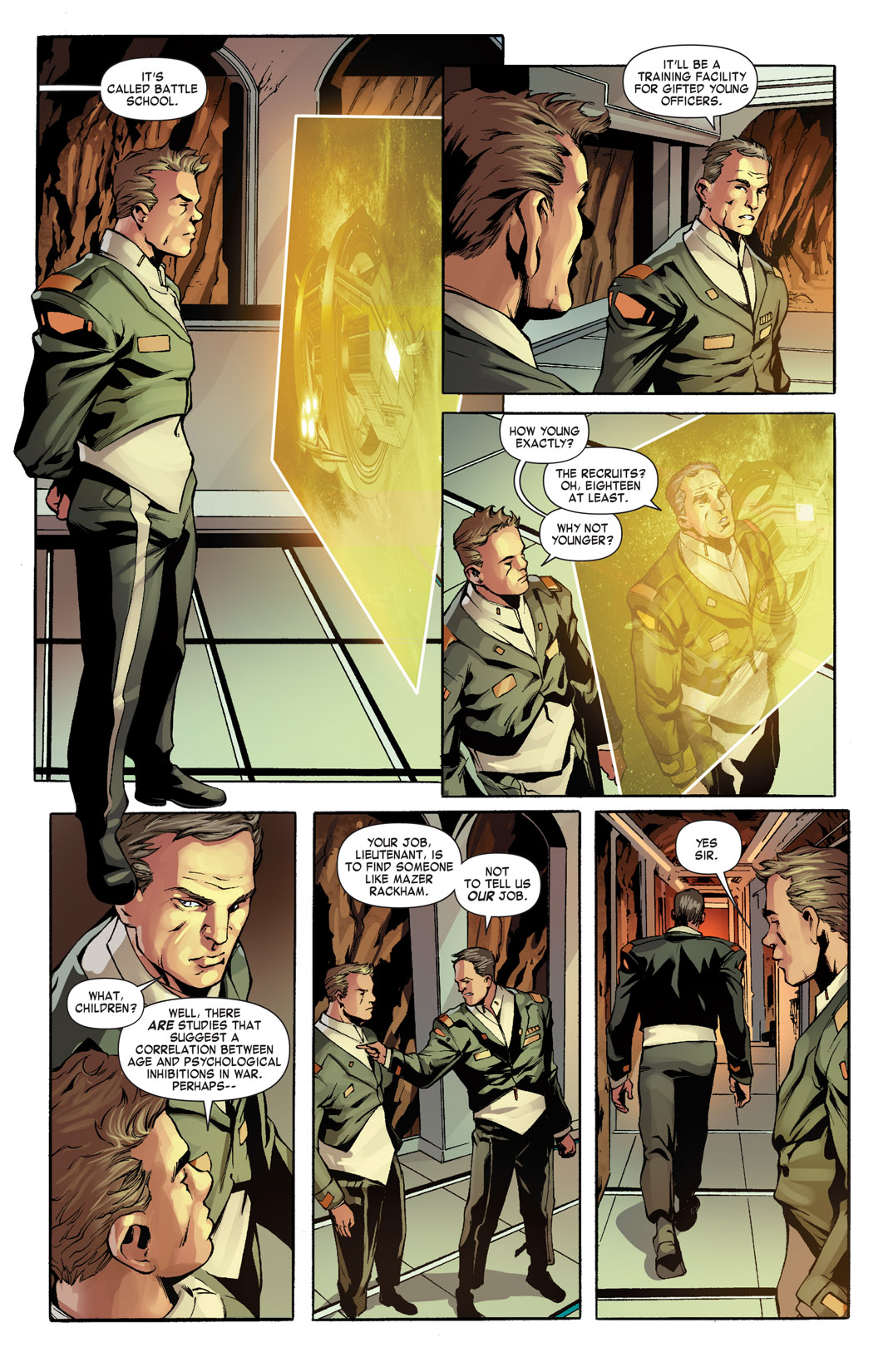Read online Ender's Game: Mazer in Prison Special comic -  Issue # Full - 10