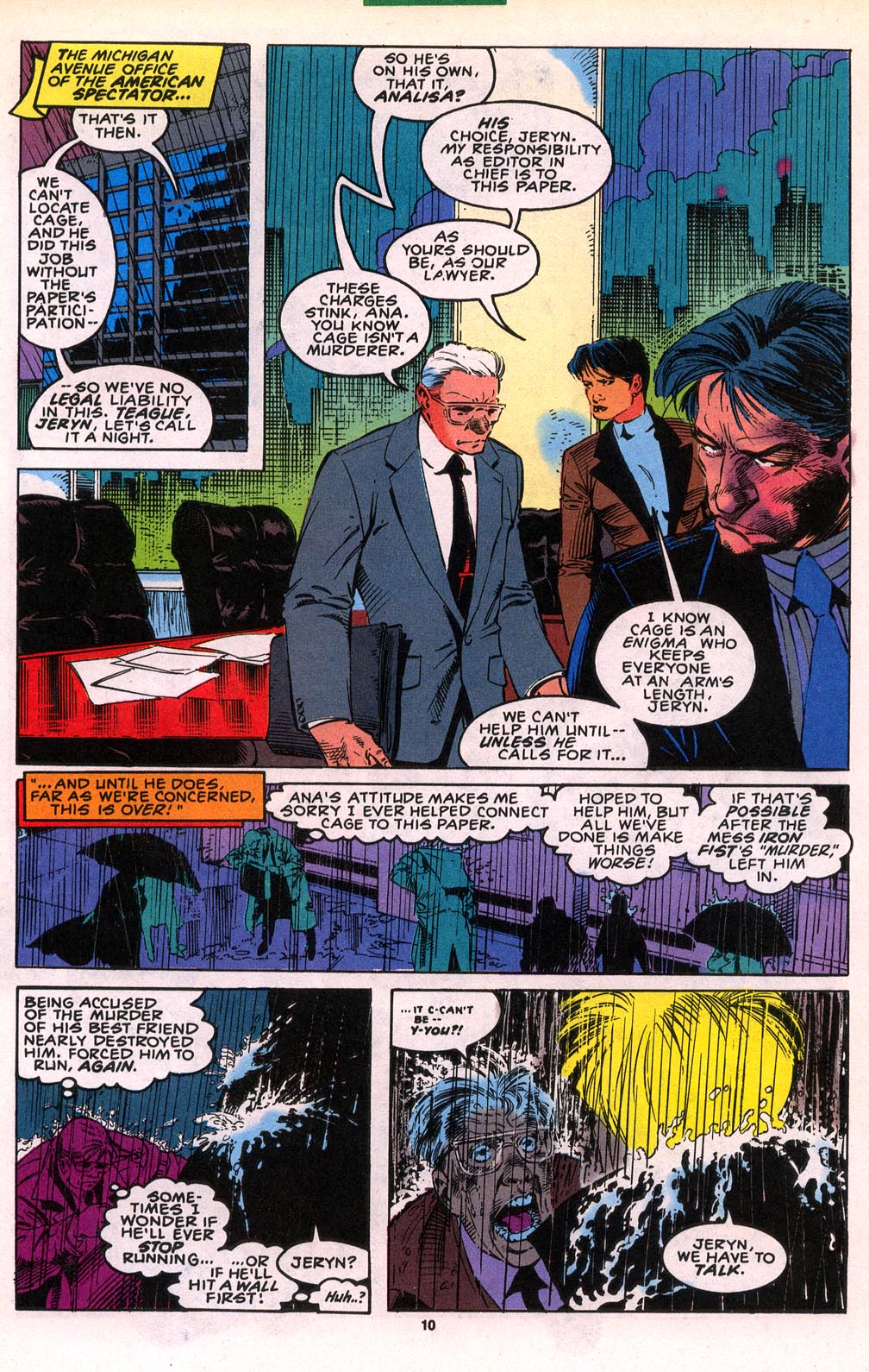 Read online Cage (1992) comic -  Issue #10 - 9