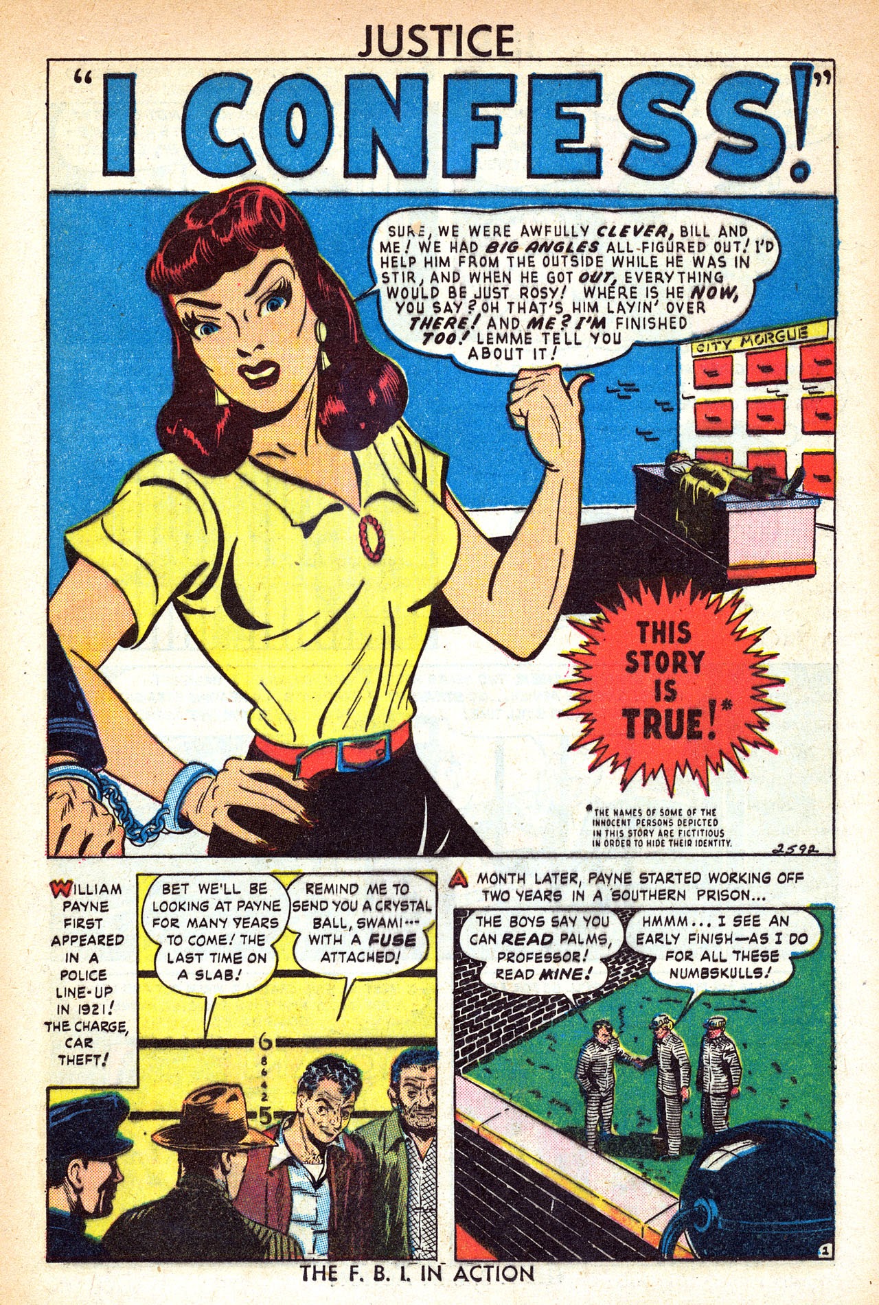 Read online Justice Comics (1947) comic -  Issue #3 - 33