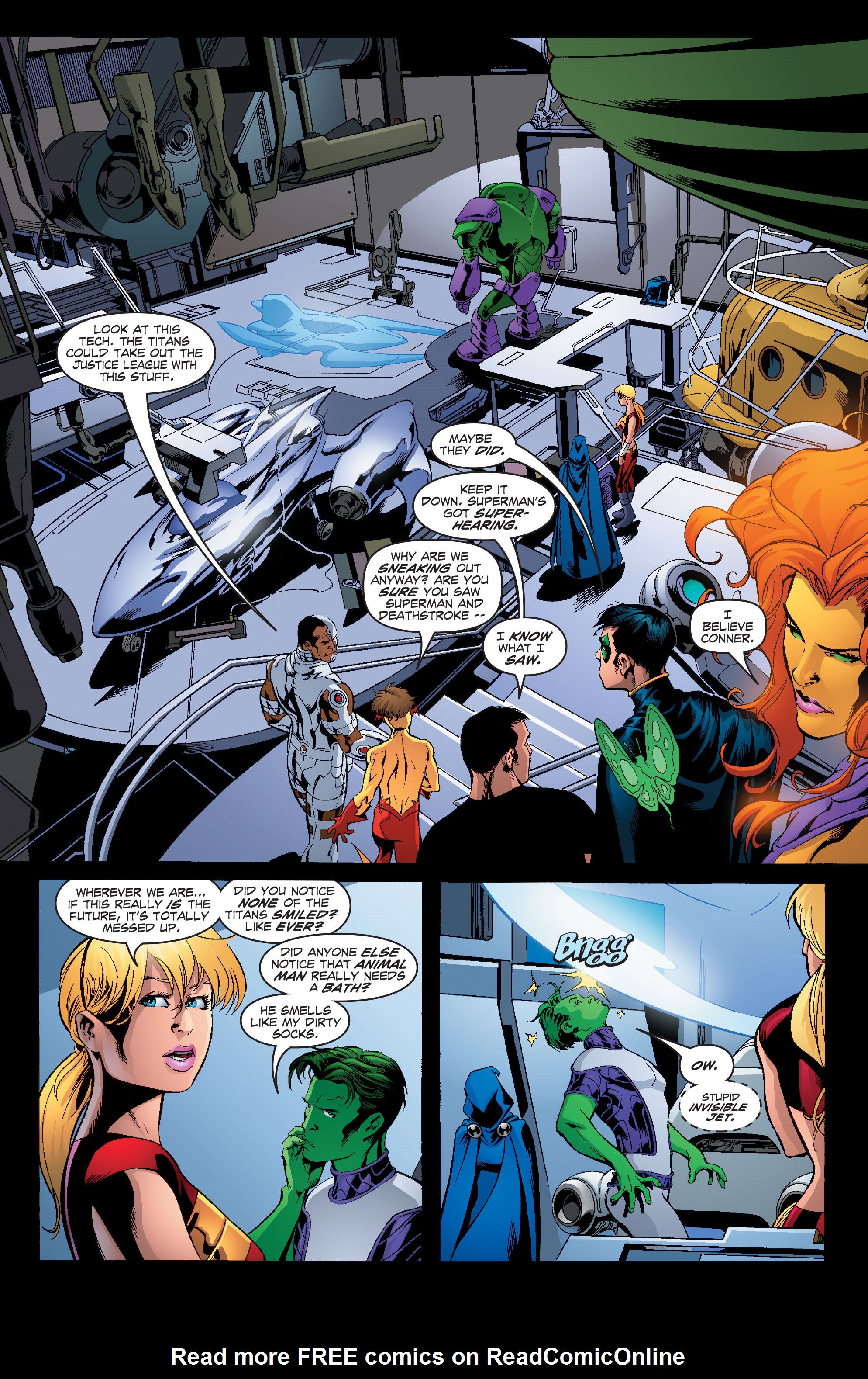 Read online Teen Titans (2003) comic -  Issue #18 - 7