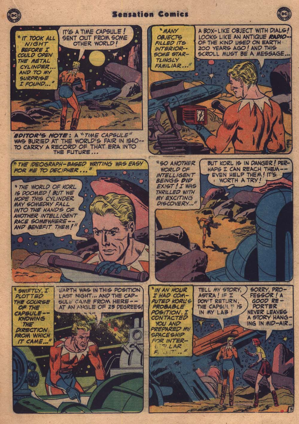 Read online Sensation (Mystery) Comics comic -  Issue #103 - 16