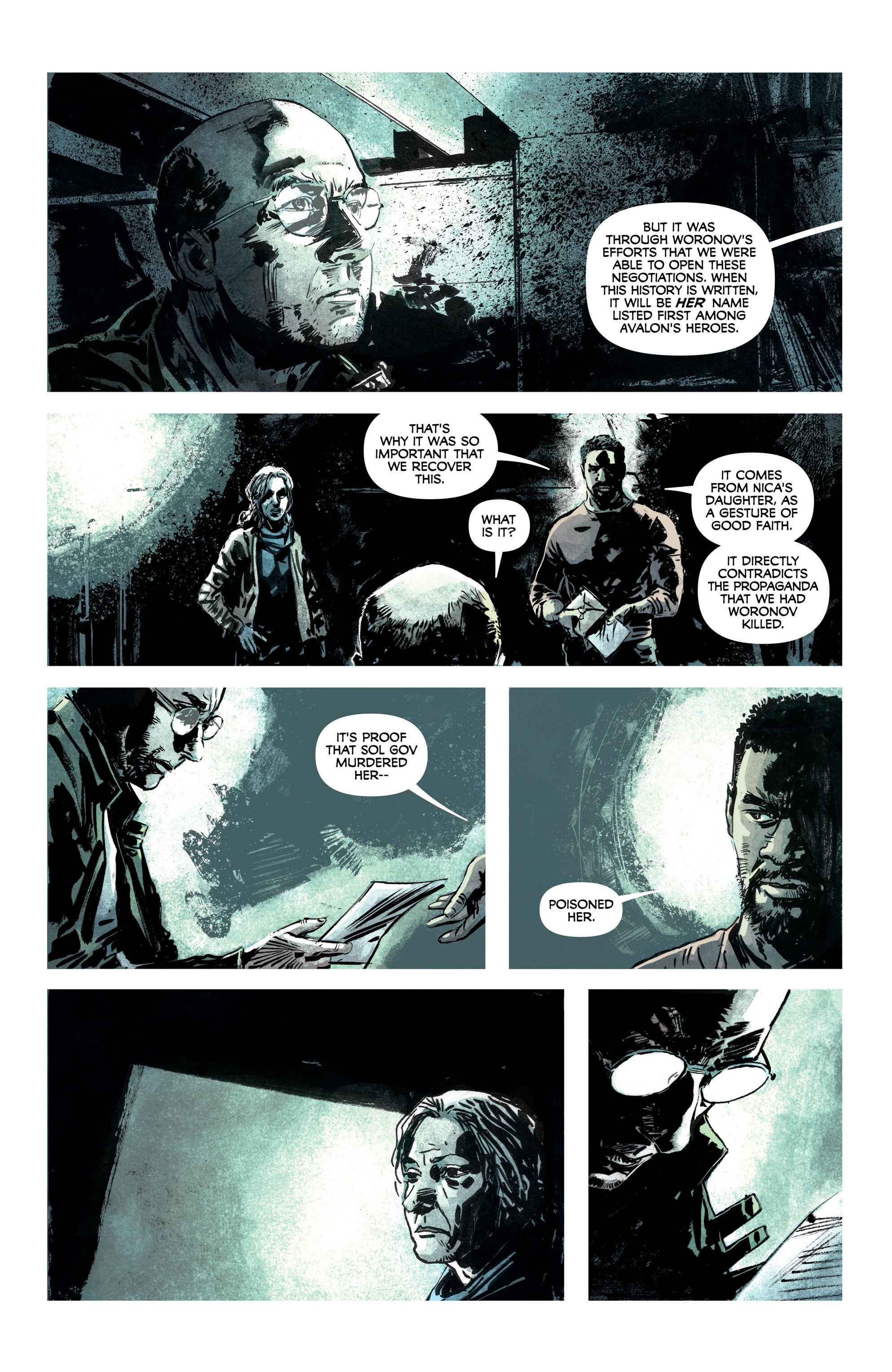 Read online Invisible Republic comic -  Issue #14 - 22