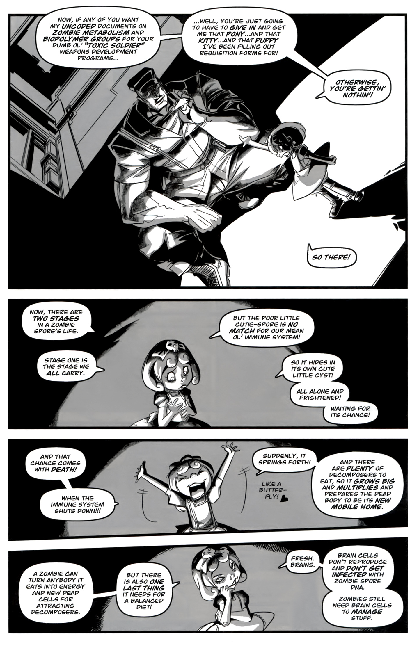 Read online The Littlest Zombie comic -  Issue #2 - 11