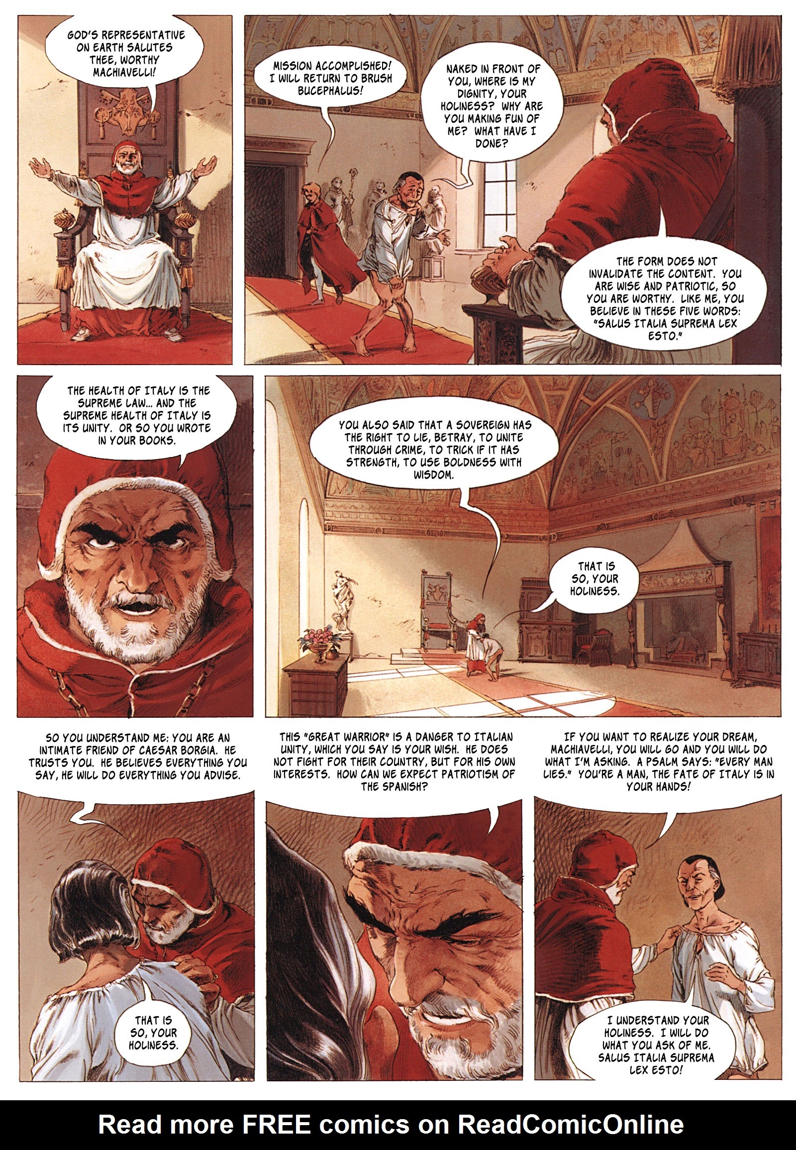 Read online The Terrible Pope comic -  Issue #1 - 45