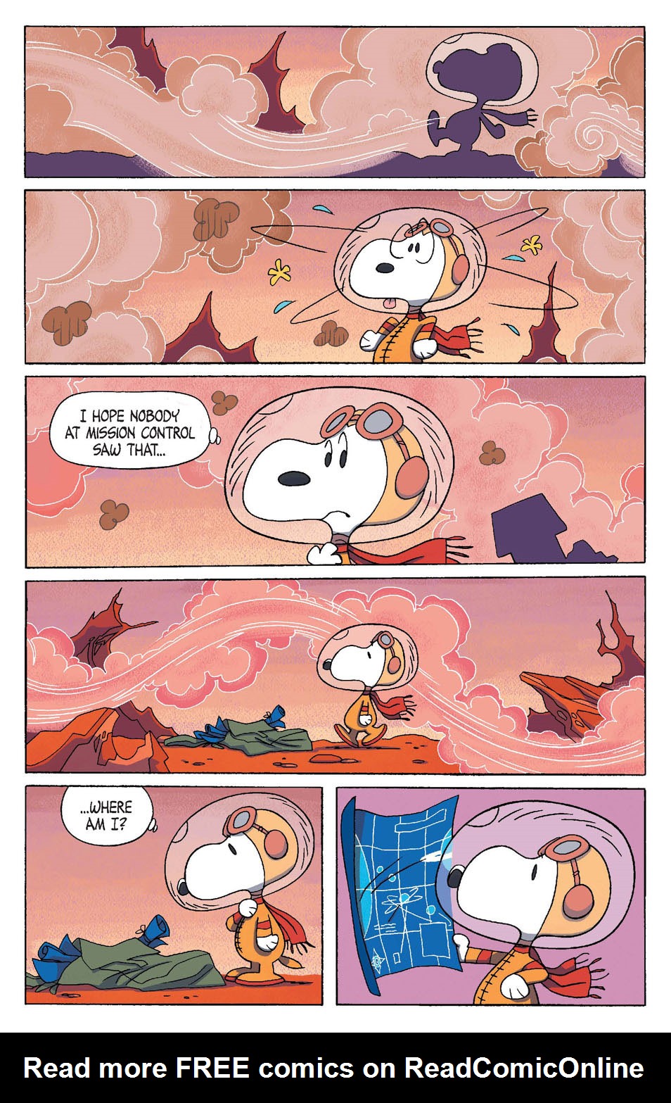 Read online Snoopy: A Beagle of Mars comic -  Issue # TPB - 24