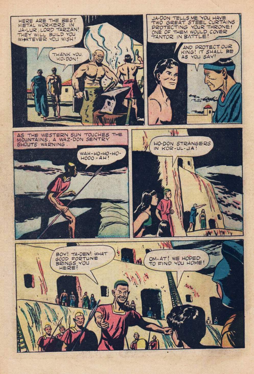 Read online Tarzan (1948) comic -  Issue #9 - 22