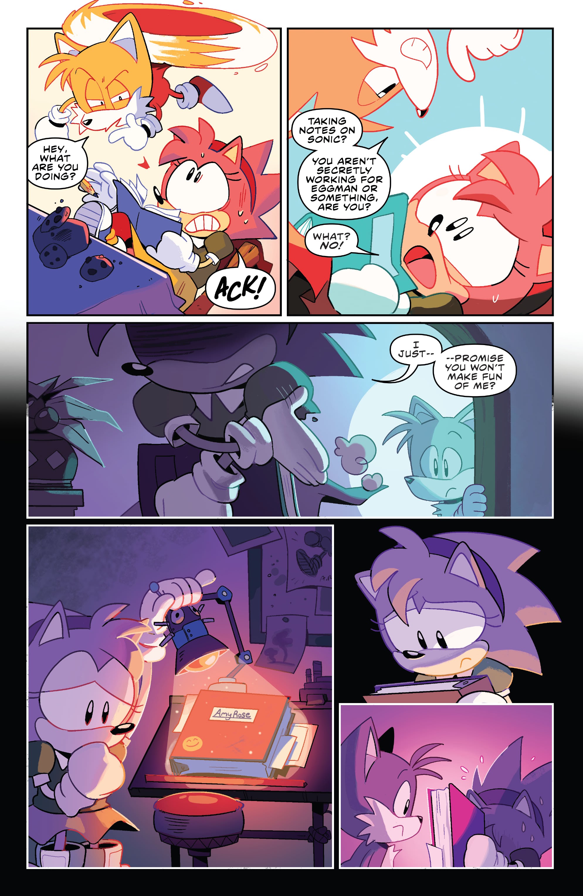 Read online Free Comic Book Day 2021 comic -  Issue # Sonic the Hedgehog 30th Anniversary Special - 5