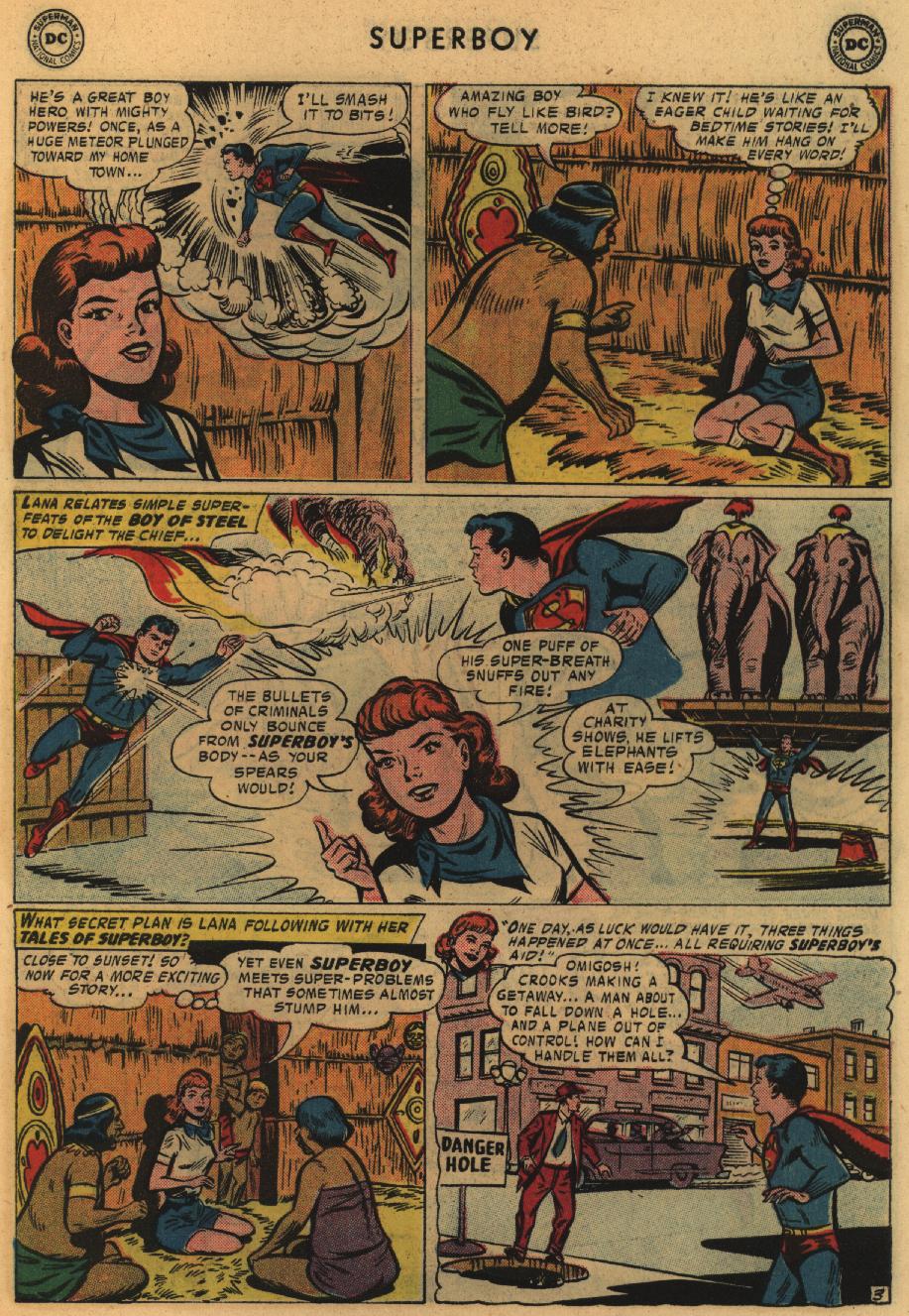 Read online Superboy (1949) comic -  Issue #60 - 22