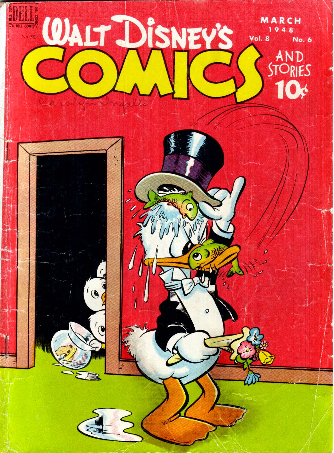 Read online Walt Disney's Comics and Stories comic -  Issue #90 - 1