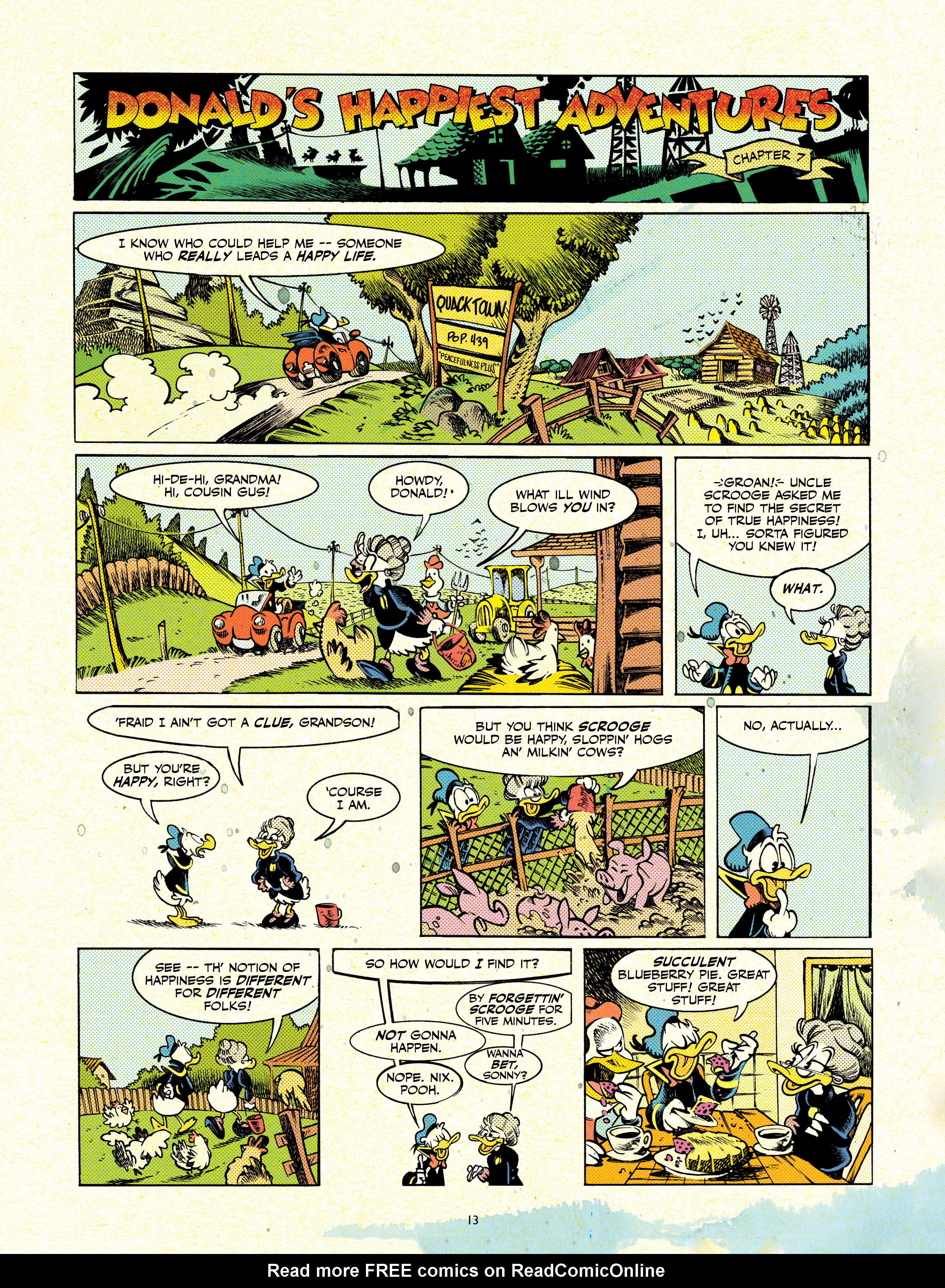 Read online Walt Disney's Donald Duck: Donald's Happiest Adventures comic -  Issue # Full - 13