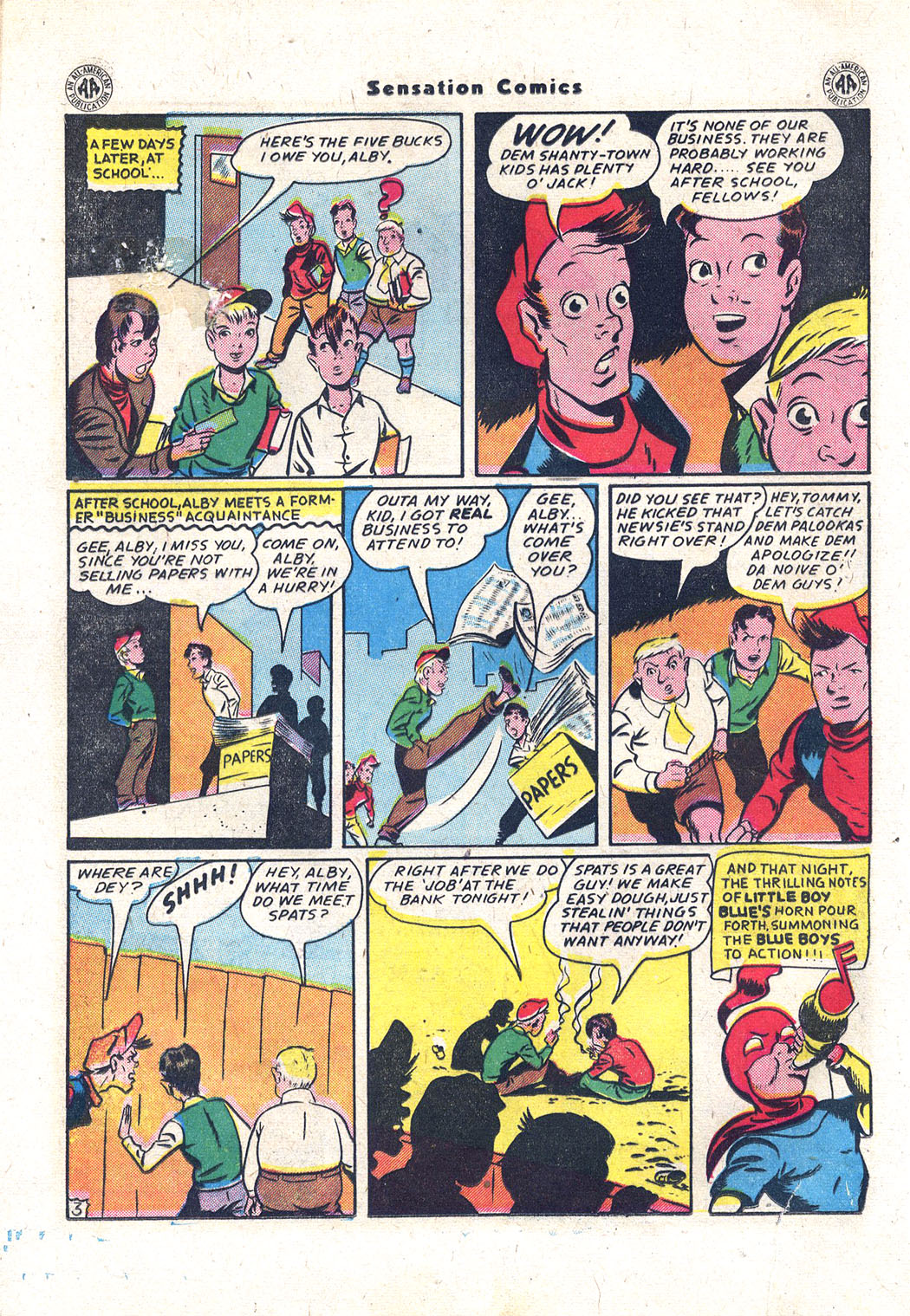 Read online Sensation (Mystery) Comics comic -  Issue #43 - 17