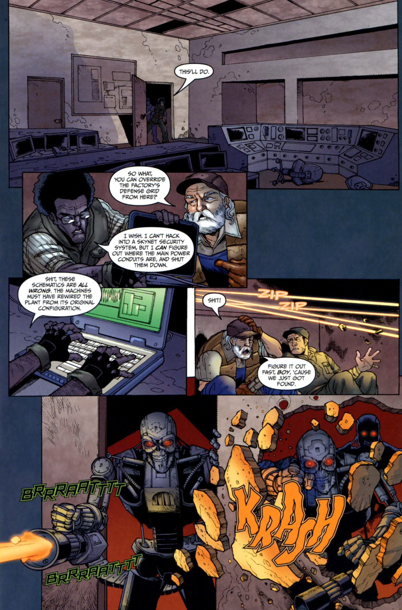 Read online Terminator: Salvation Movie Prequel comic -  Issue #3 - 15