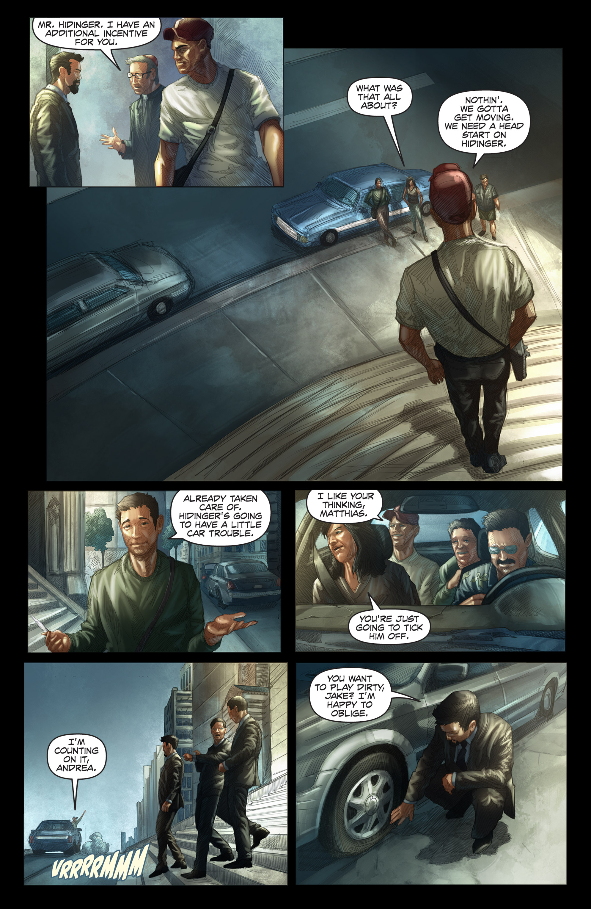 Read online Afterburn: Crossfire comic -  Issue #1 - 12