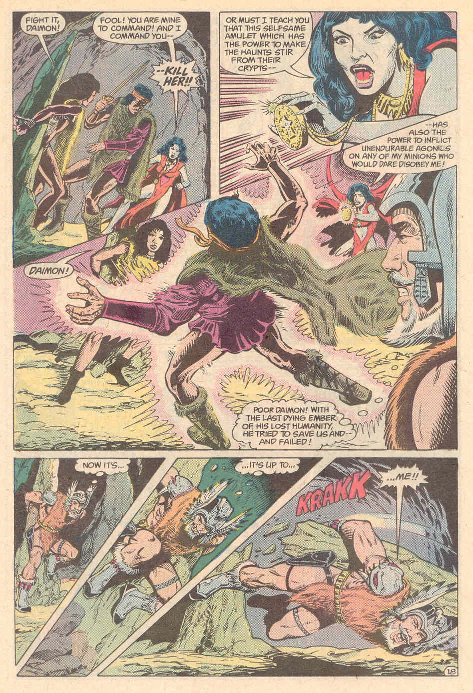Read online Warlord (1976) comic -  Issue #109 - 18