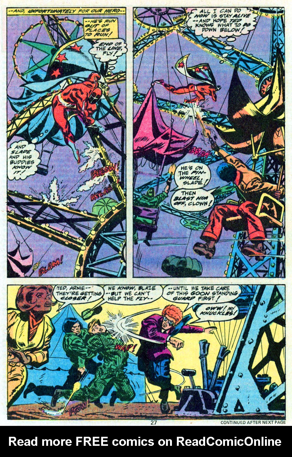 Read online The Human Fly comic -  Issue #6 - 16