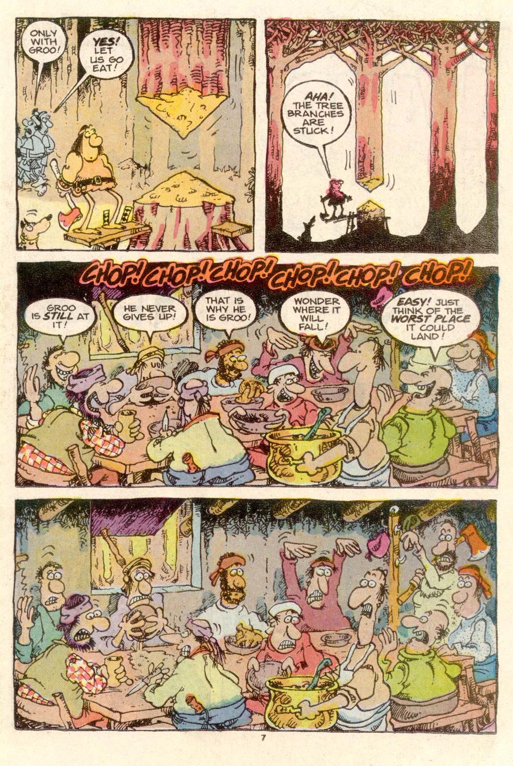 Read online Sergio Aragonés Groo the Wanderer comic -  Issue #34 - 7