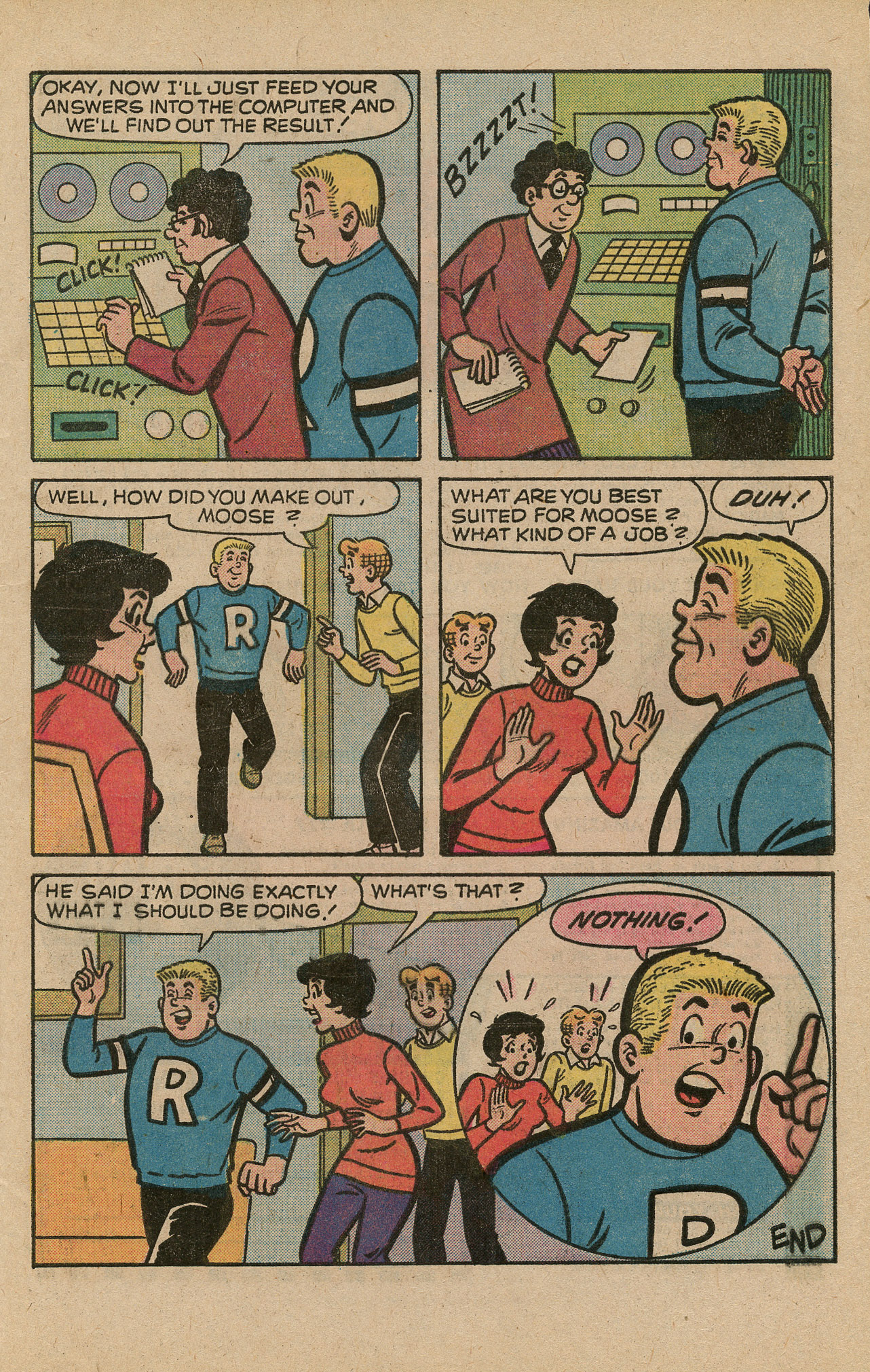 Read online Archie's TV Laugh-Out comic -  Issue #38 - 33