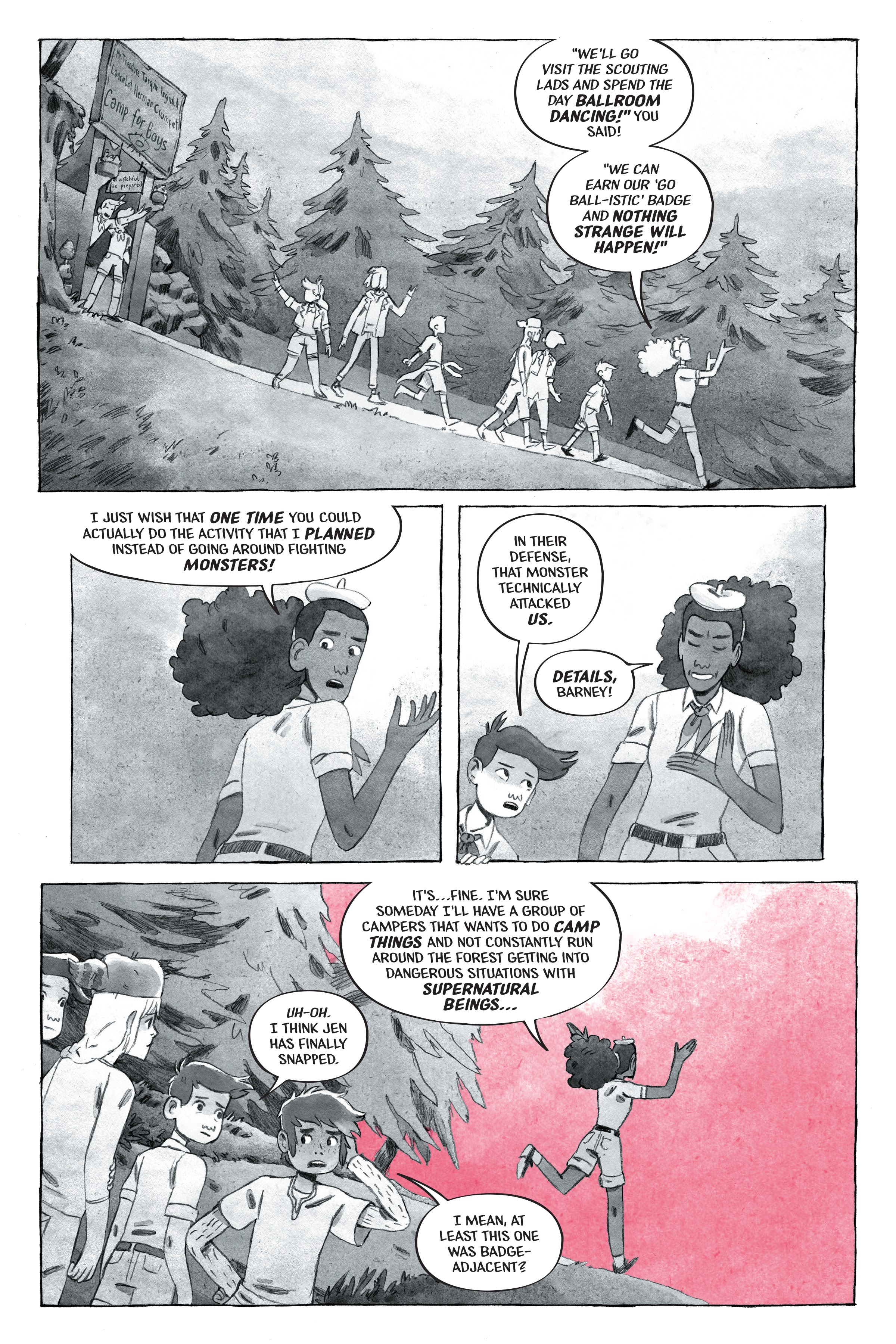 Read online Lumberjanes: The Shape of Friendship comic -  Issue # TPB - 13