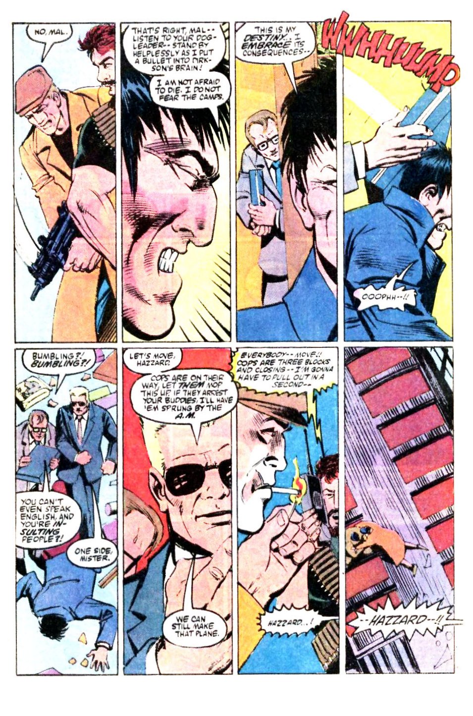 Read online Mark Hazzard: Merc comic -  Issue #4 - 23
