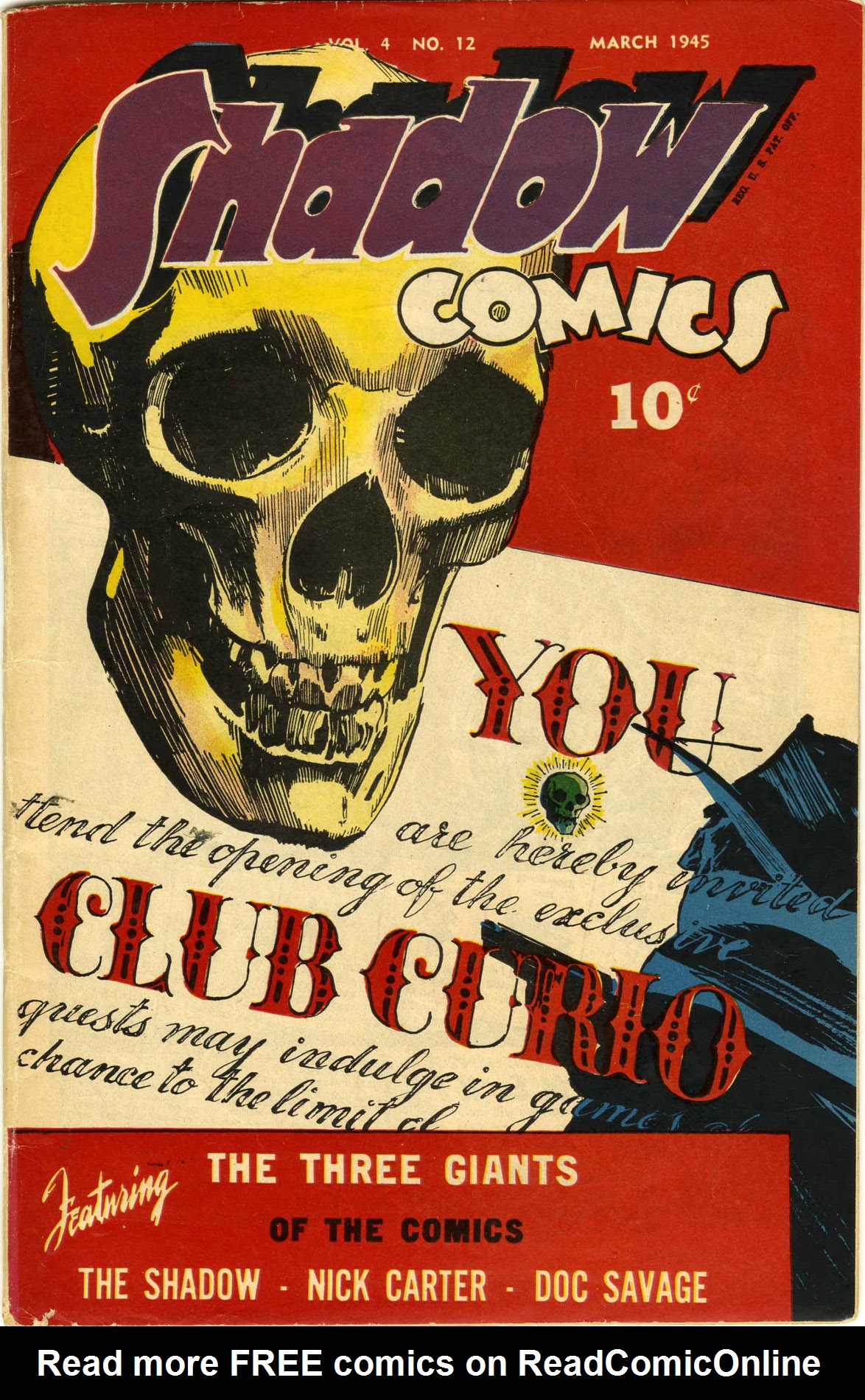 Read online Shadow Comics comic -  Issue #48 - 1