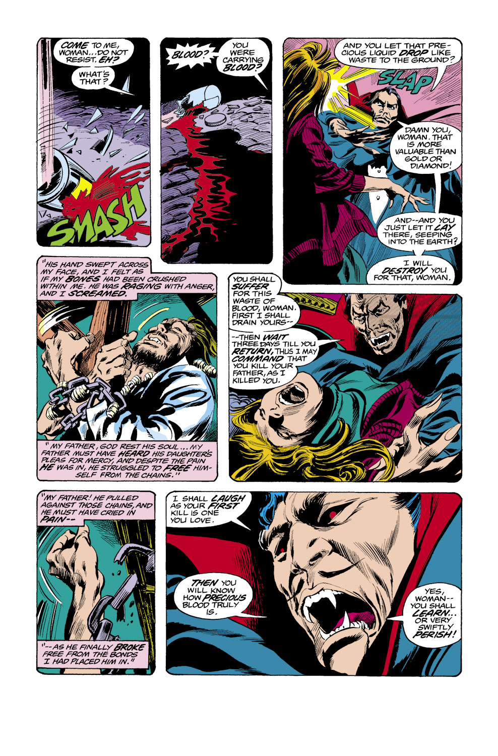 Read online Tomb of Dracula (1972) comic -  Issue #48 - 9