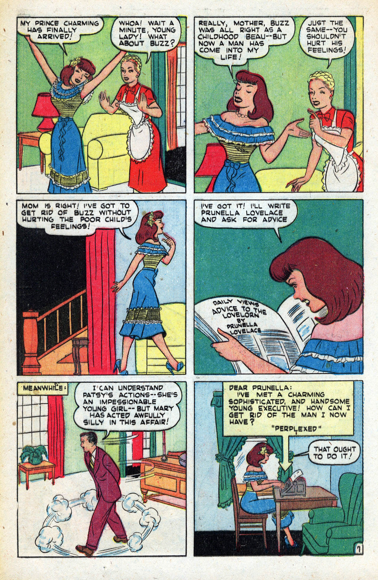 Read online Patsy Walker comic -  Issue #24 - 16