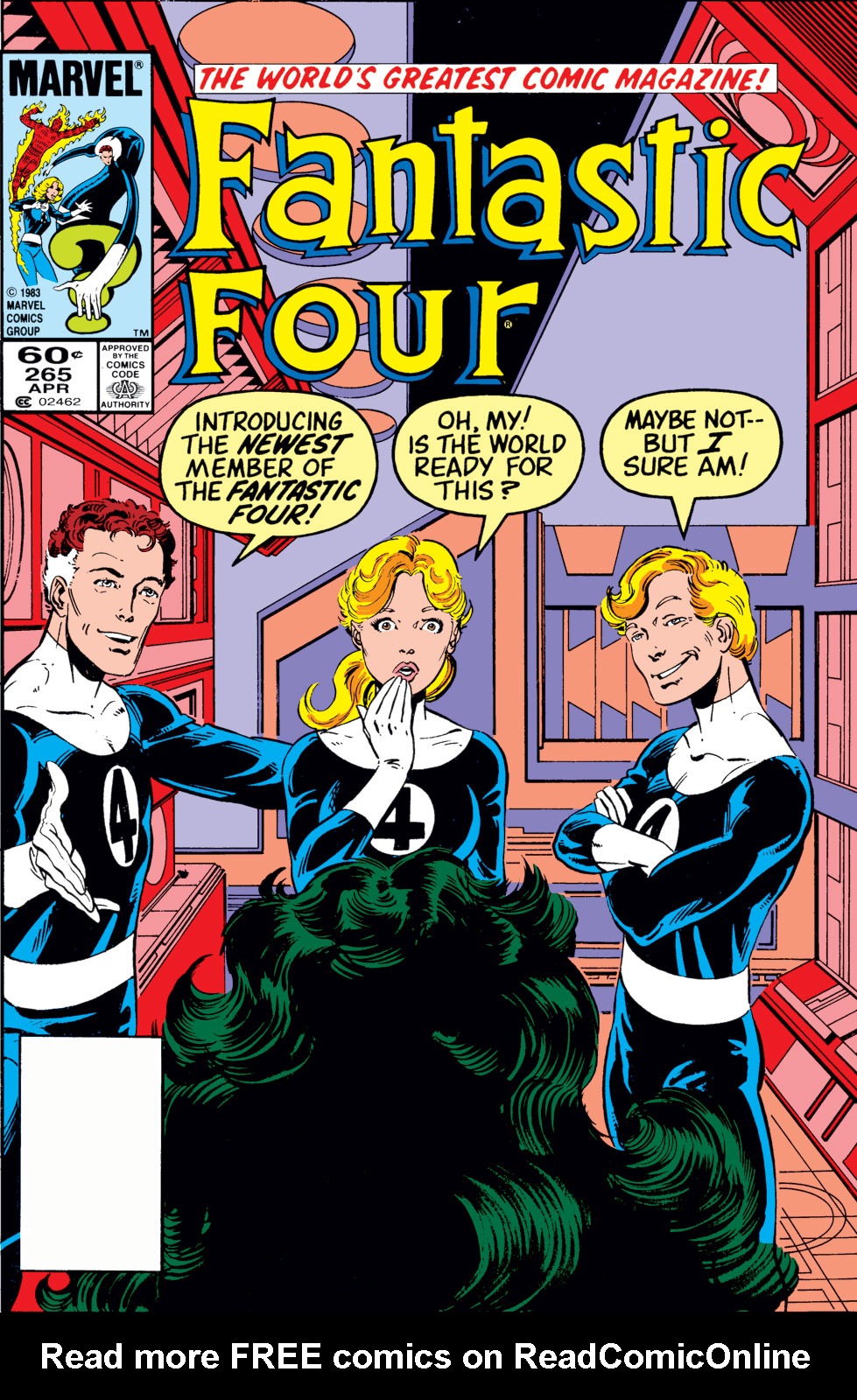 Read online Fantastic Four (1961) comic -  Issue #265 - 1