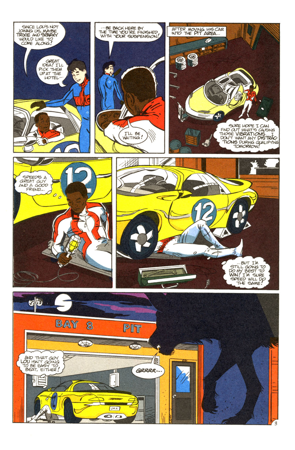 Read online Speed Racer (1987) comic -  Issue #28 - 4