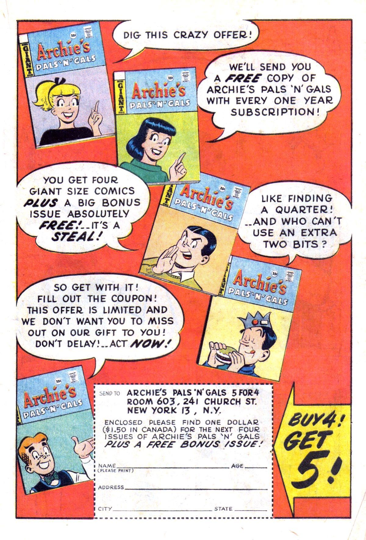 Read online Archie (1960) comic -  Issue #143 - 19