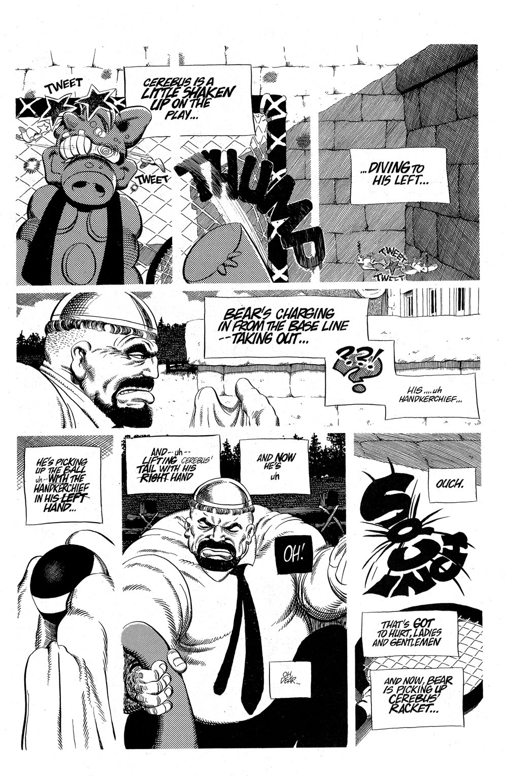 Read online Cerebus comic -  Issue #202 - 19