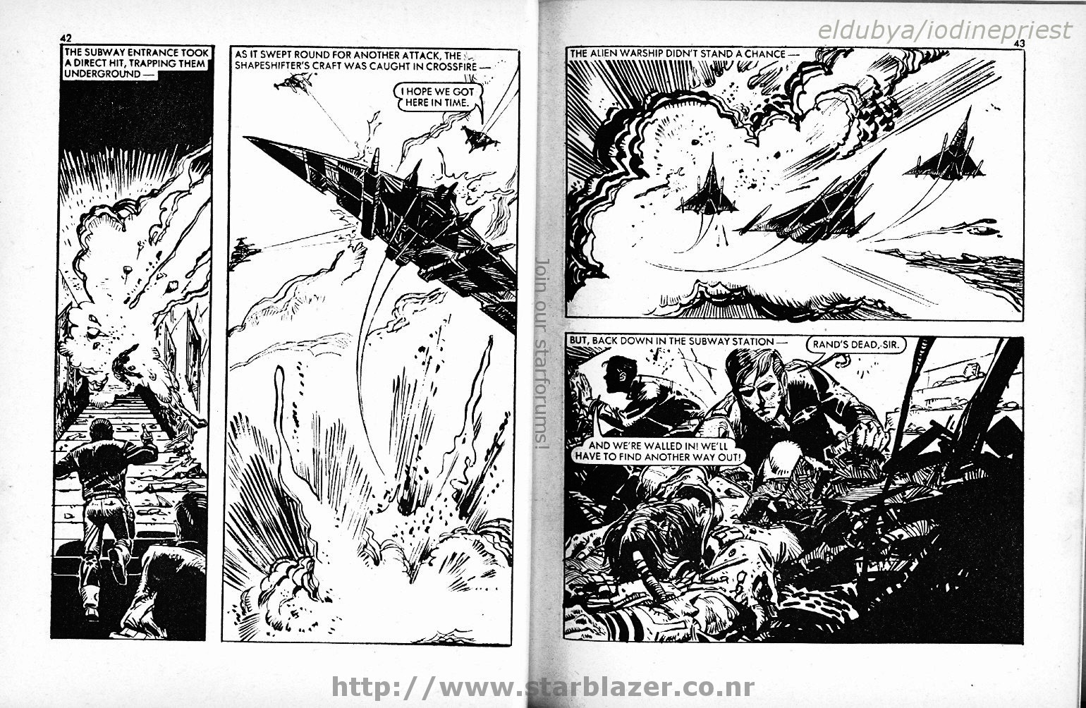 Read online Starblazer comic -  Issue #115 - 23