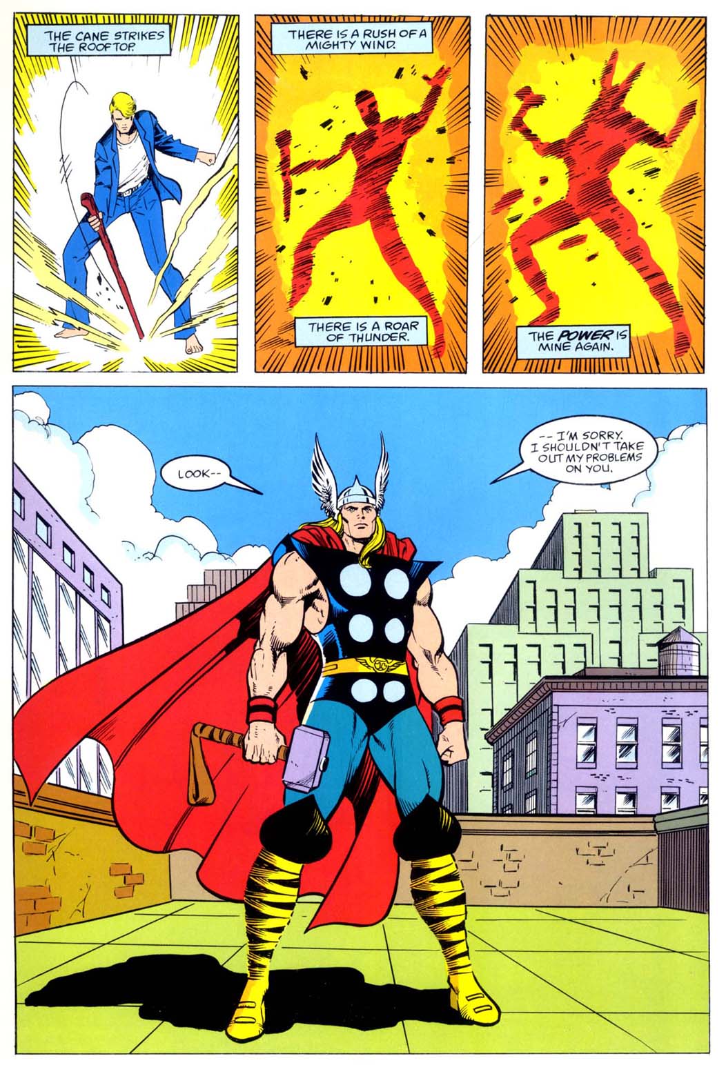 Read online Marvel Graphic Novel comic -  Issue #32 - Thor - Whom the Gods Would Destroy - 17