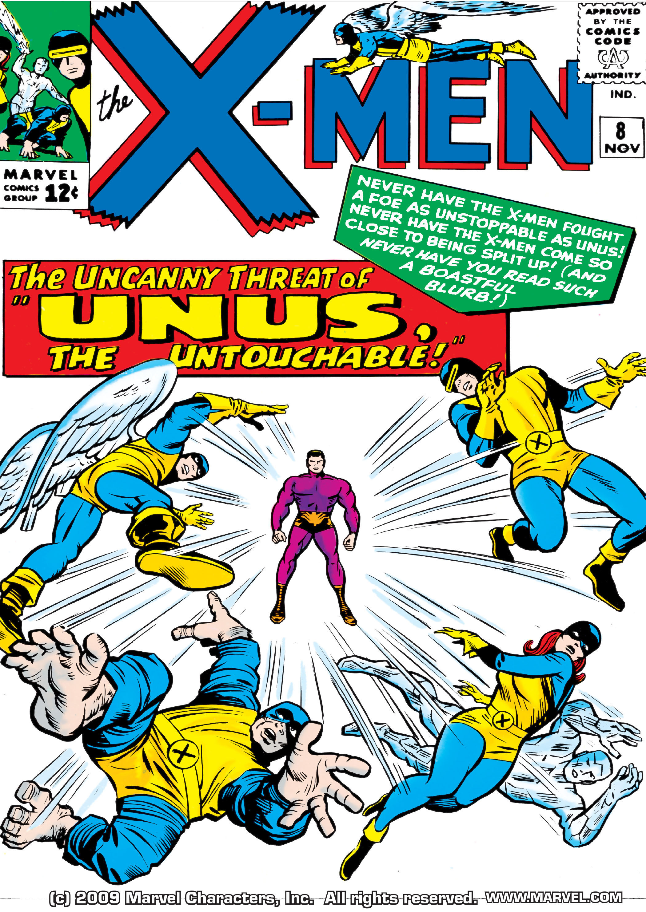 Read online Uncanny X-Men (1963) comic -  Issue #8 - 1