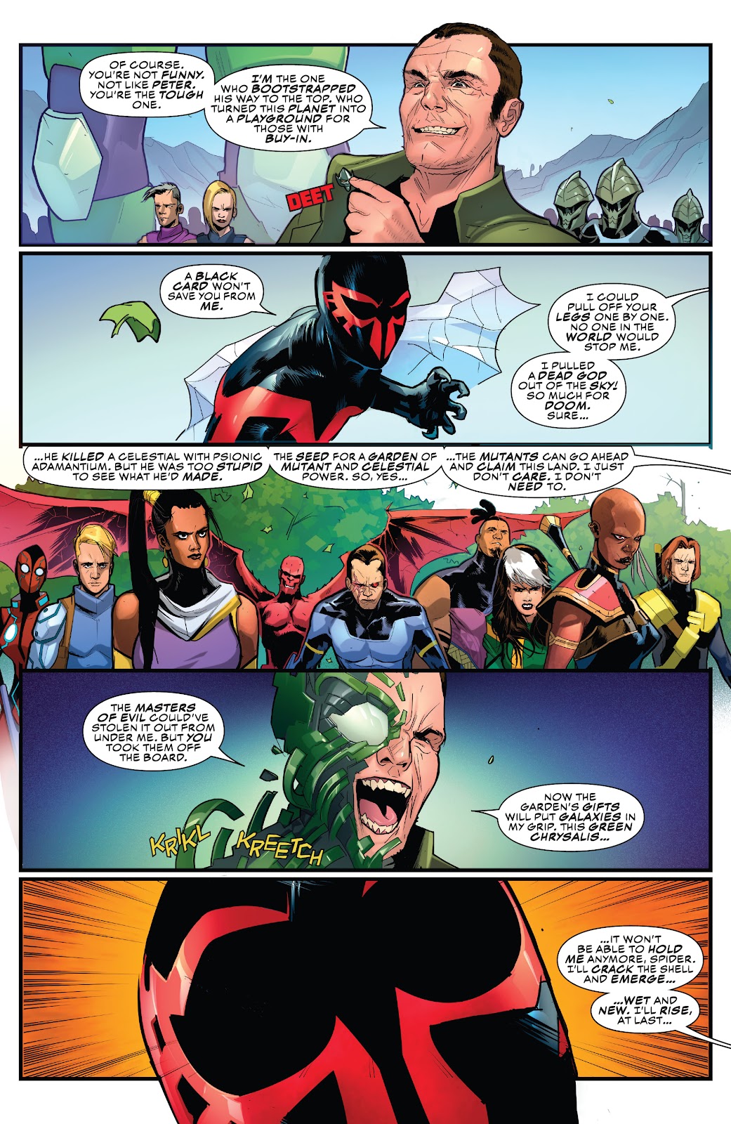 Spider-Man 2099: Exodus Alpha issue Omega - Page 5