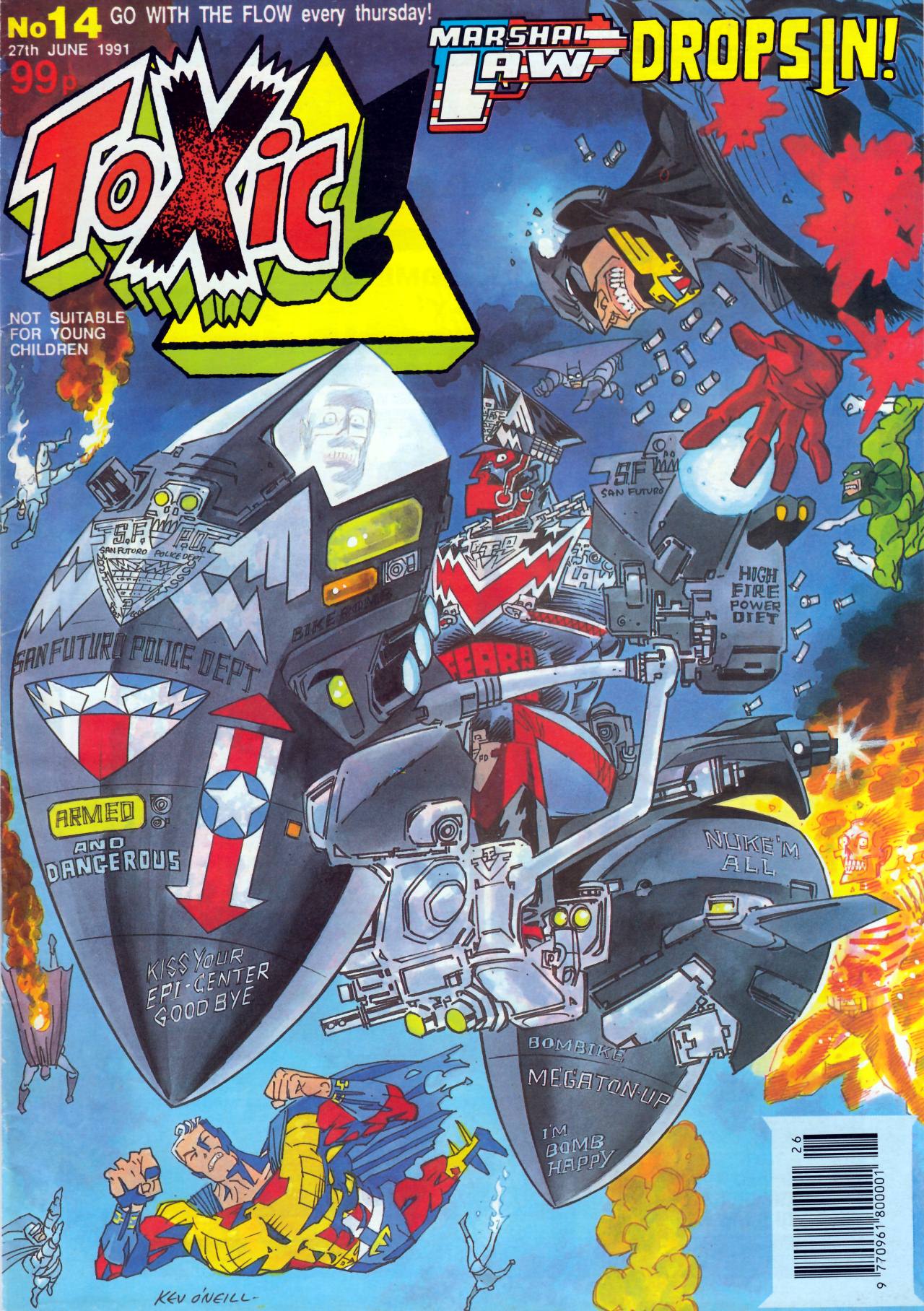 Read online Toxic! comic -  Issue #14 - 1