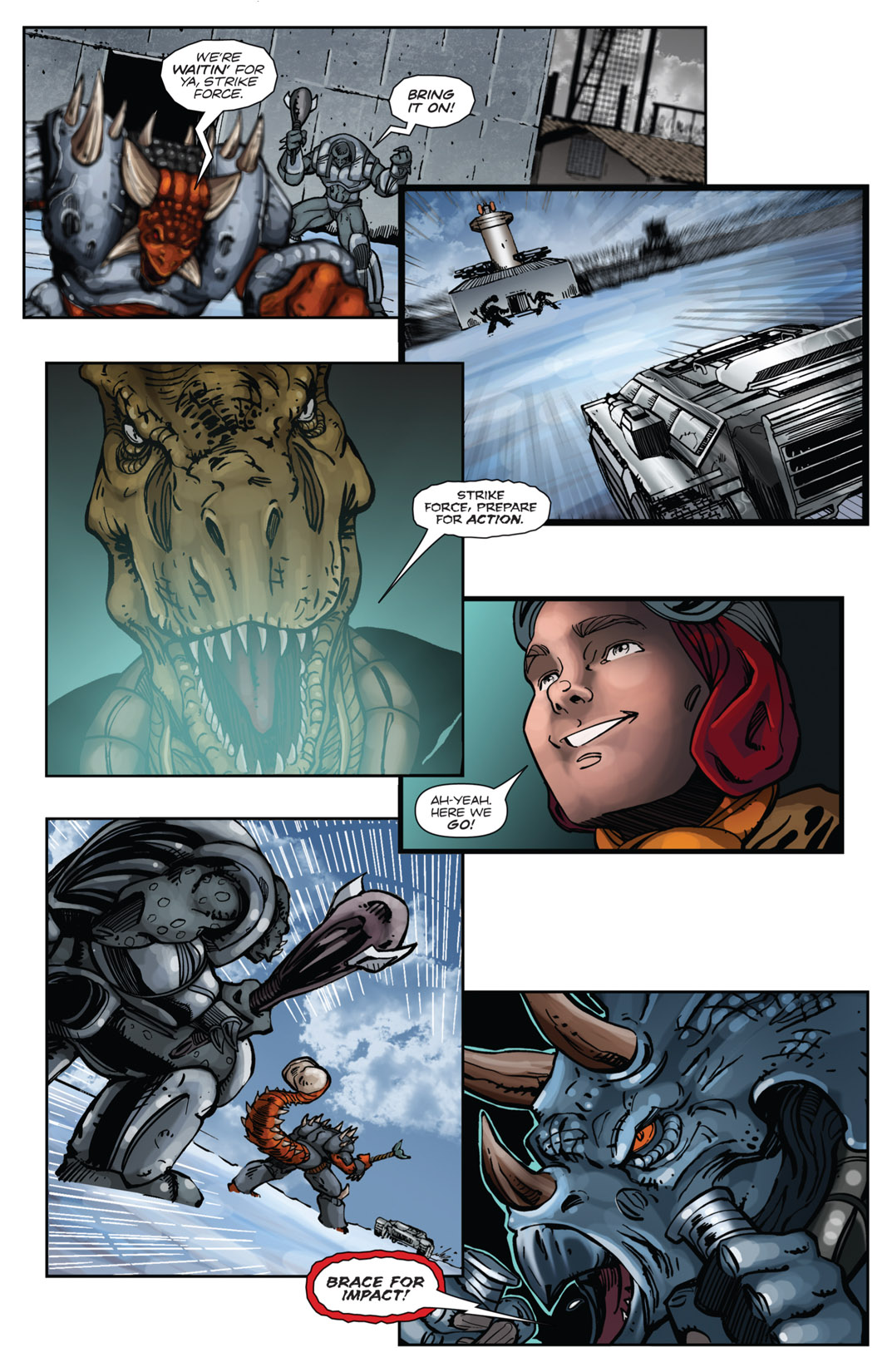 Read online Jurassic StrikeForce 5 comic -  Issue # _TPB - 49