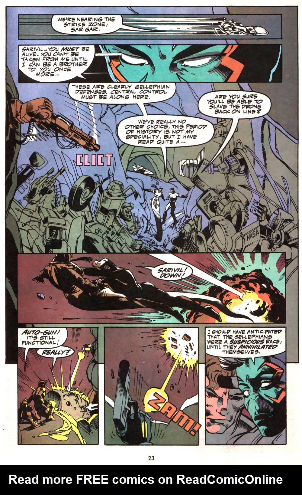Read online Alien Legion (1987) comic -  Issue #14 - 25