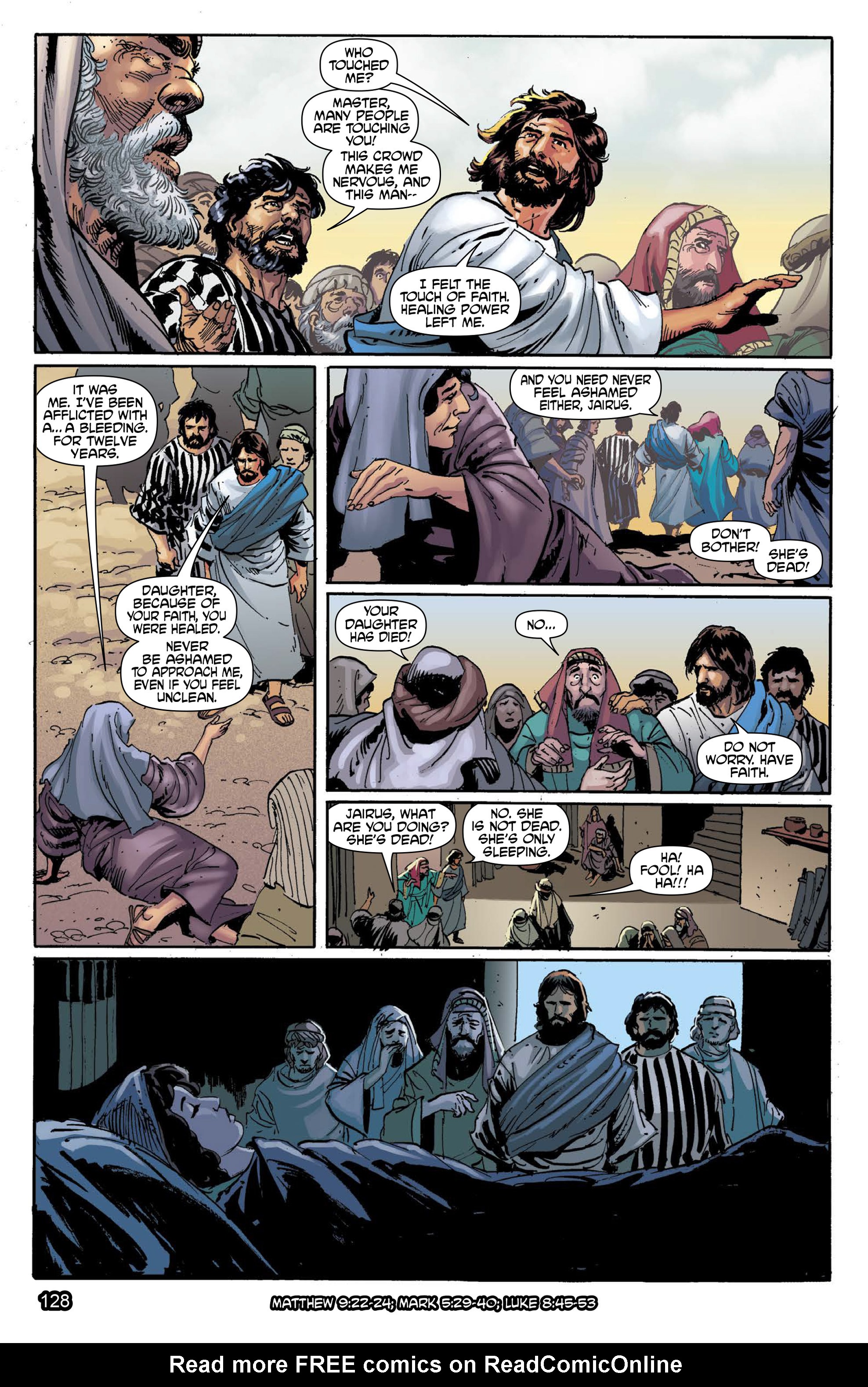 Read online The Kingstone Bible comic -  Issue #9 - 132