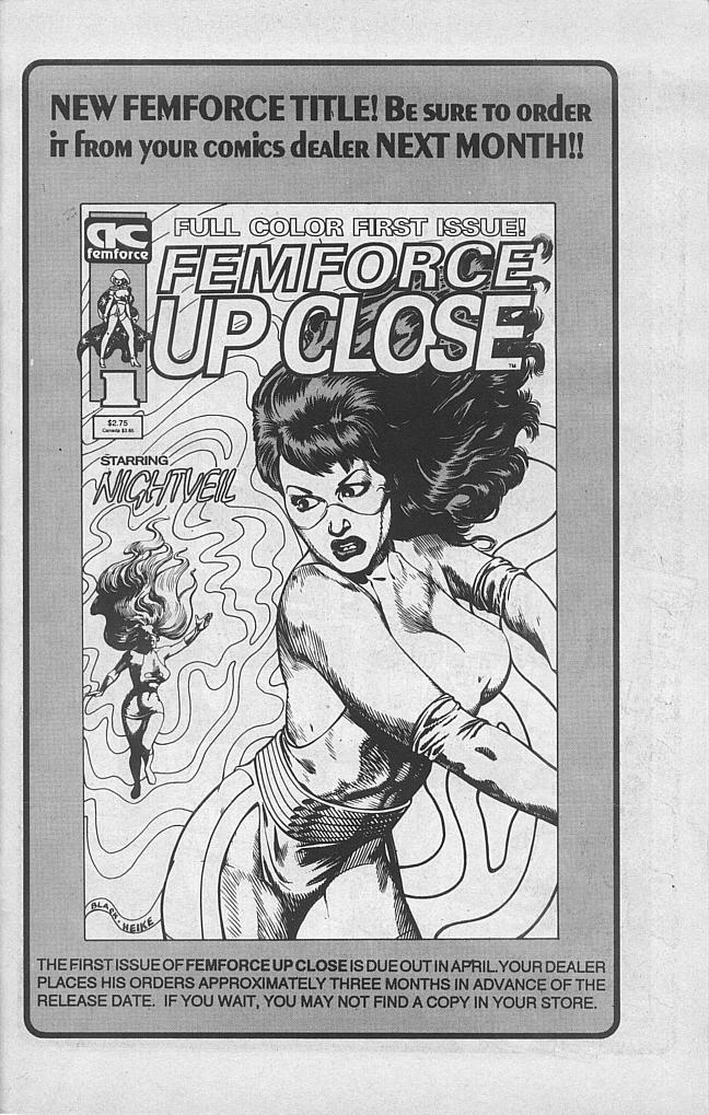 Read online Femforce comic -  Issue #45 - 29