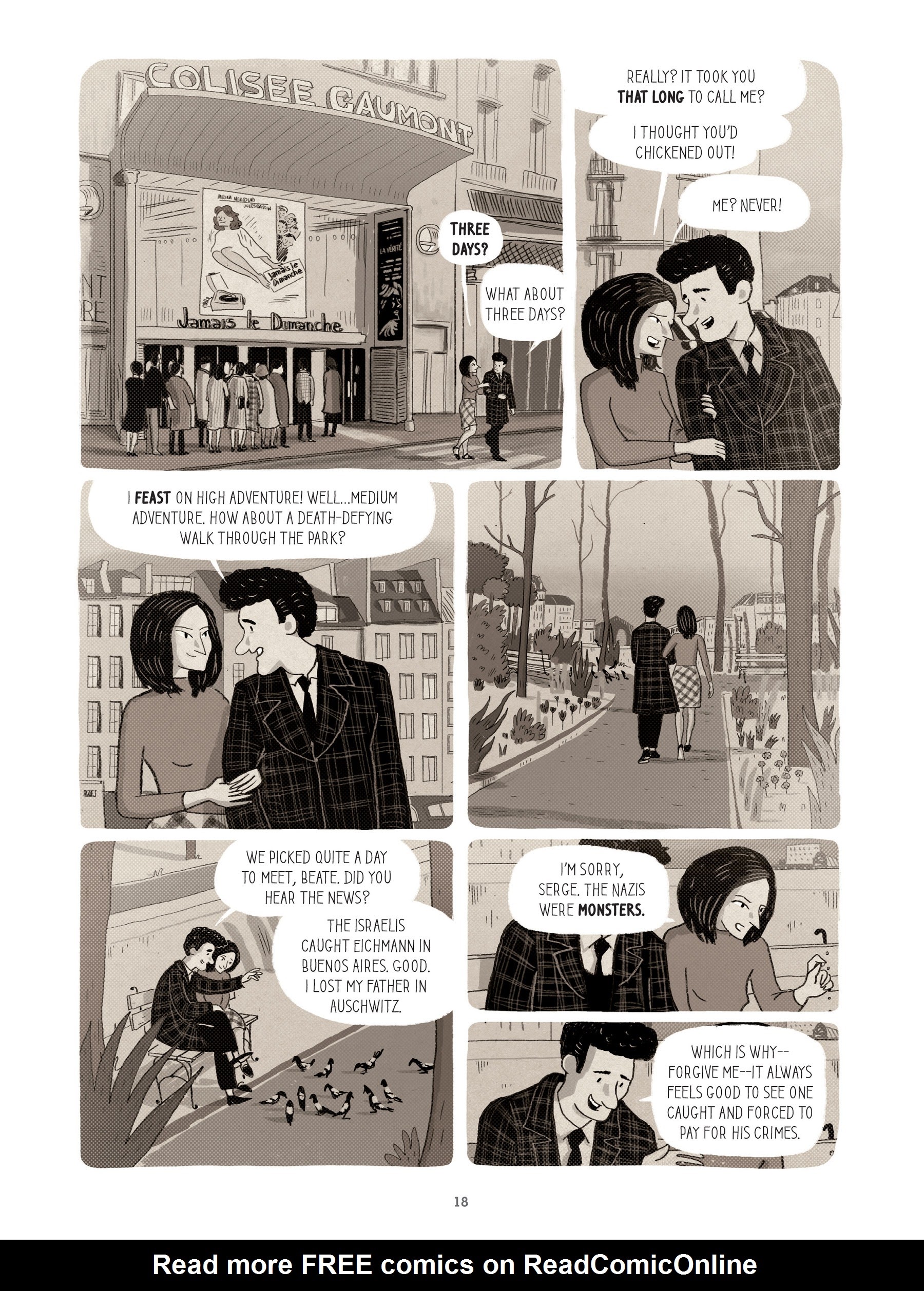 Read online For Justice: The Serge & Beate Klarsfeld Story comic -  Issue # TPB (Part 1) - 19