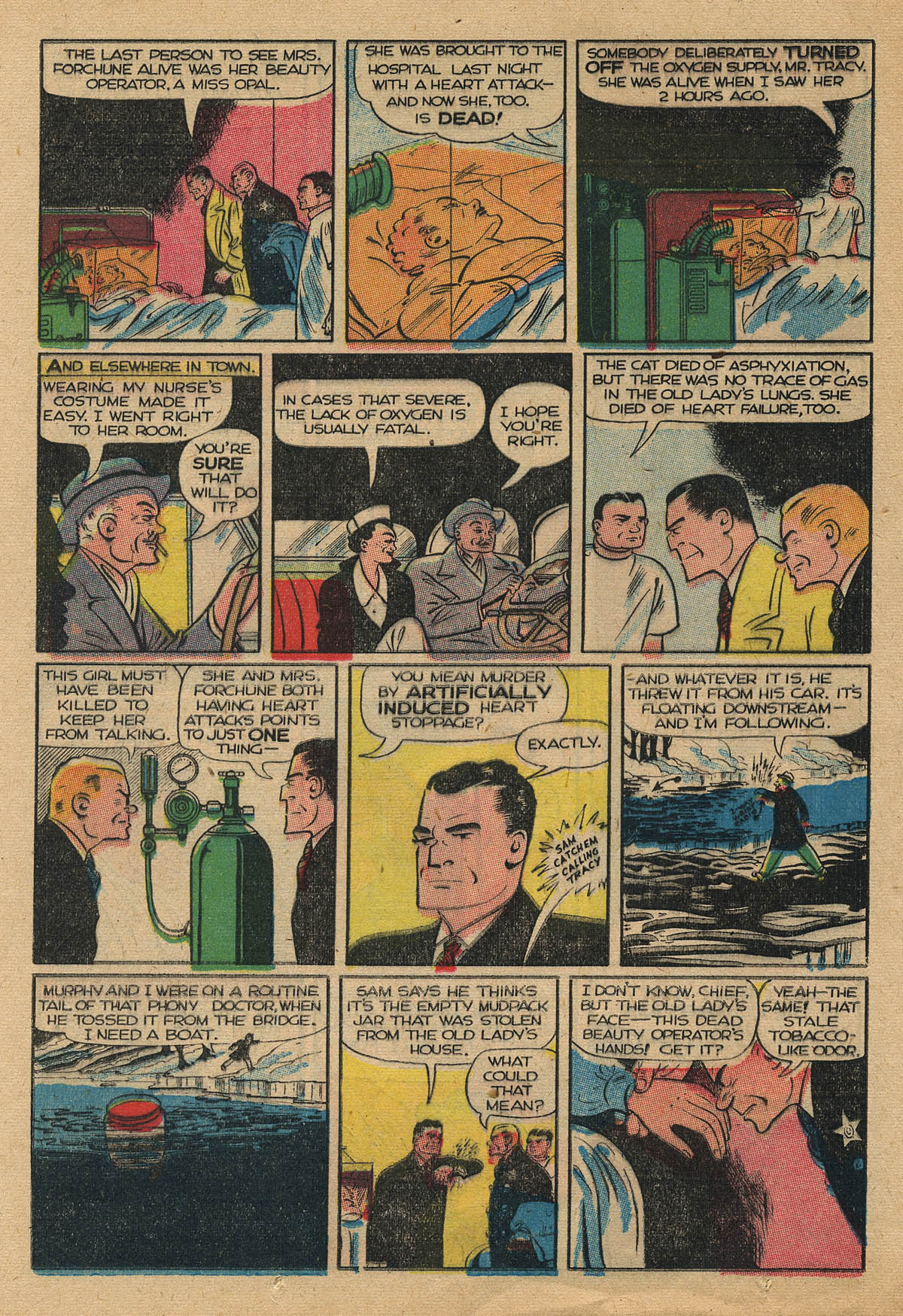Read online Dick Tracy comic -  Issue #71 - 21