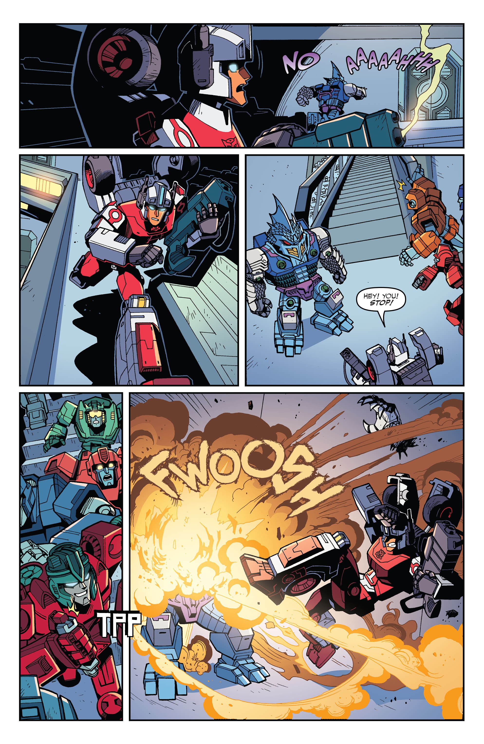 Read online Transformers: Wreckers-Tread and Circuits comic -  Issue #4 - 13