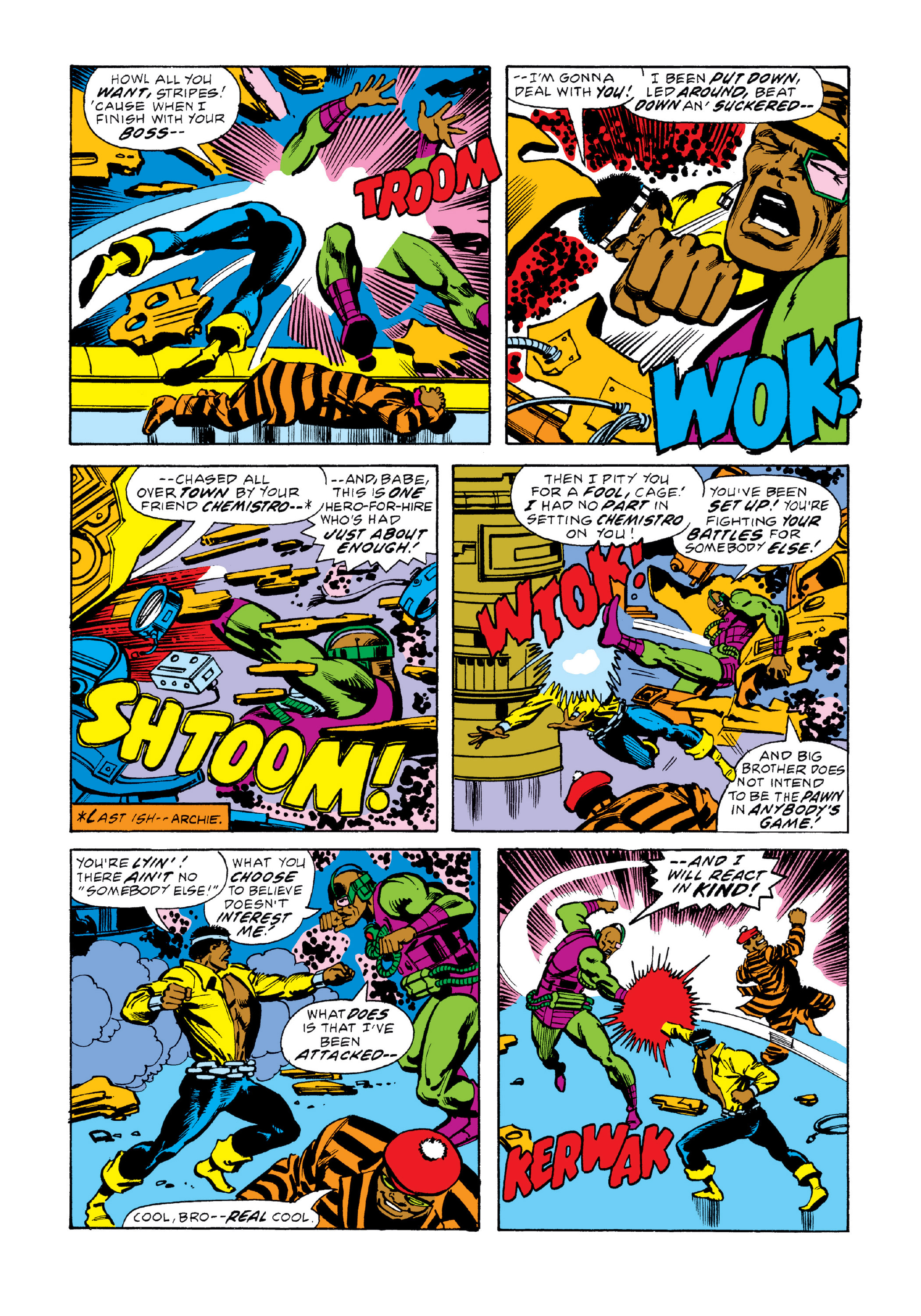 Read online Marvel Masterworks: Luke Cage, Power Man comic -  Issue # TPB 3 (Part 2) - 58