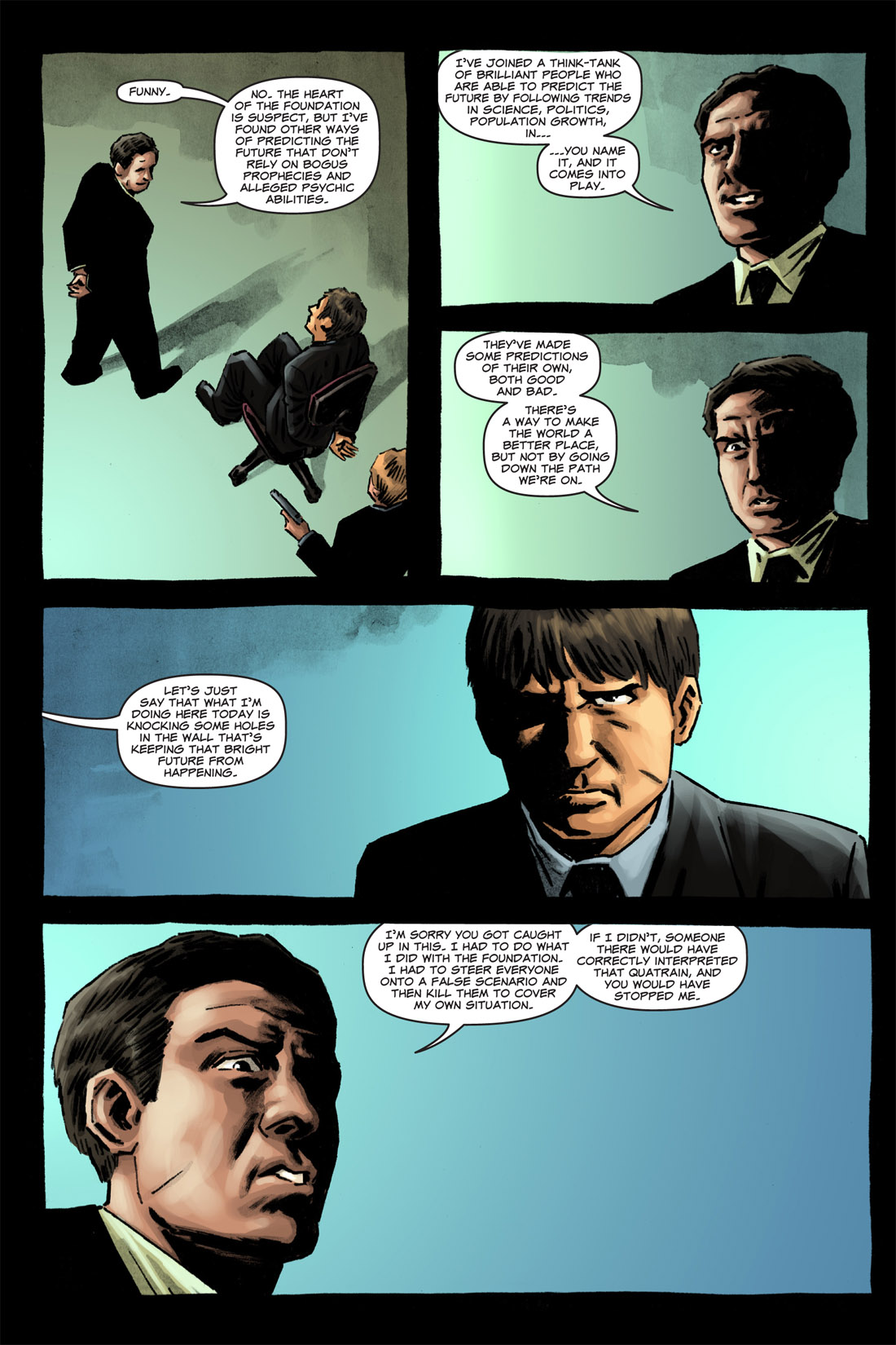 Read online Foundation comic -  Issue #5 - 17
