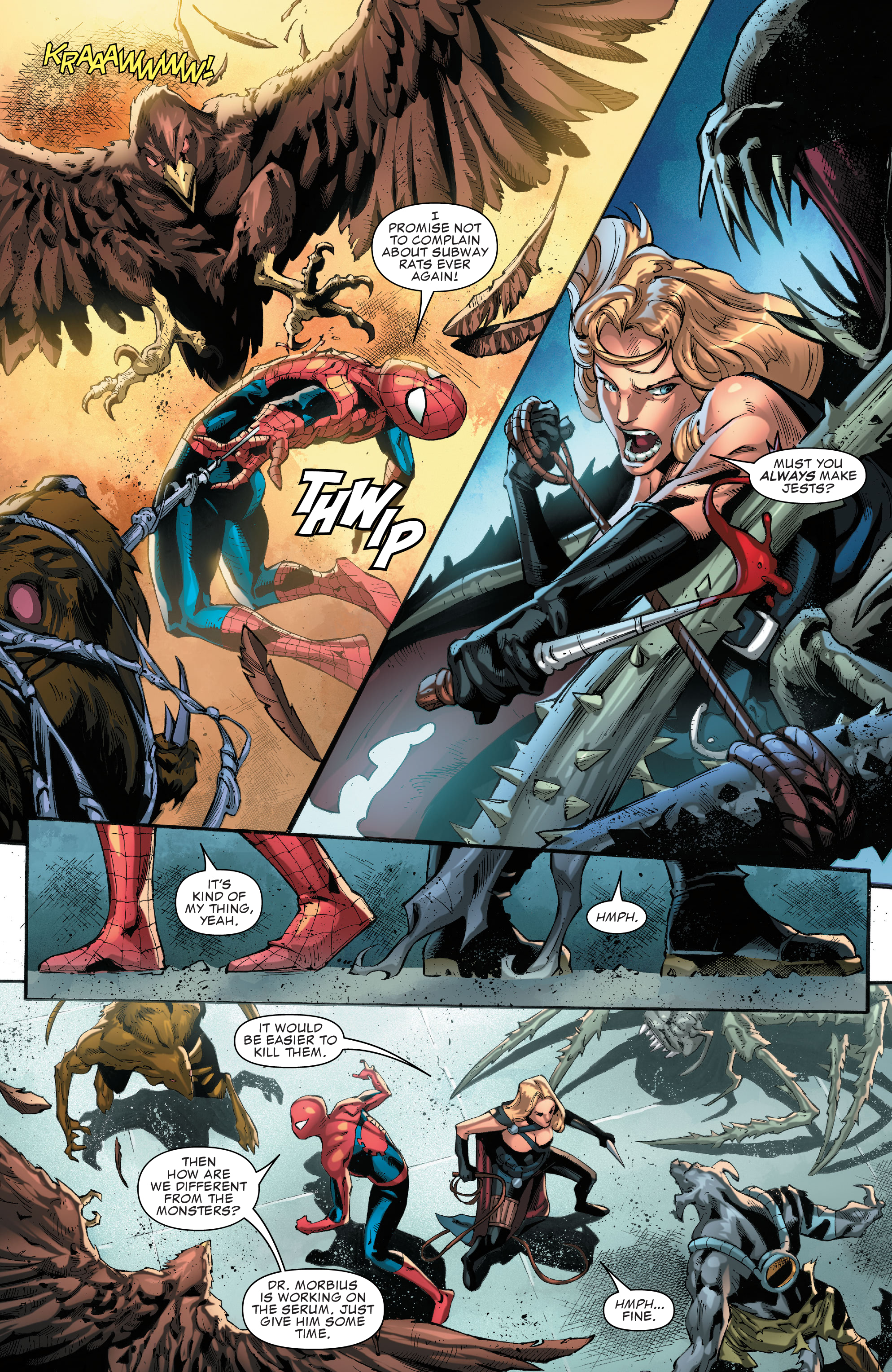 Read online Morbius comic -  Issue #5 - 14