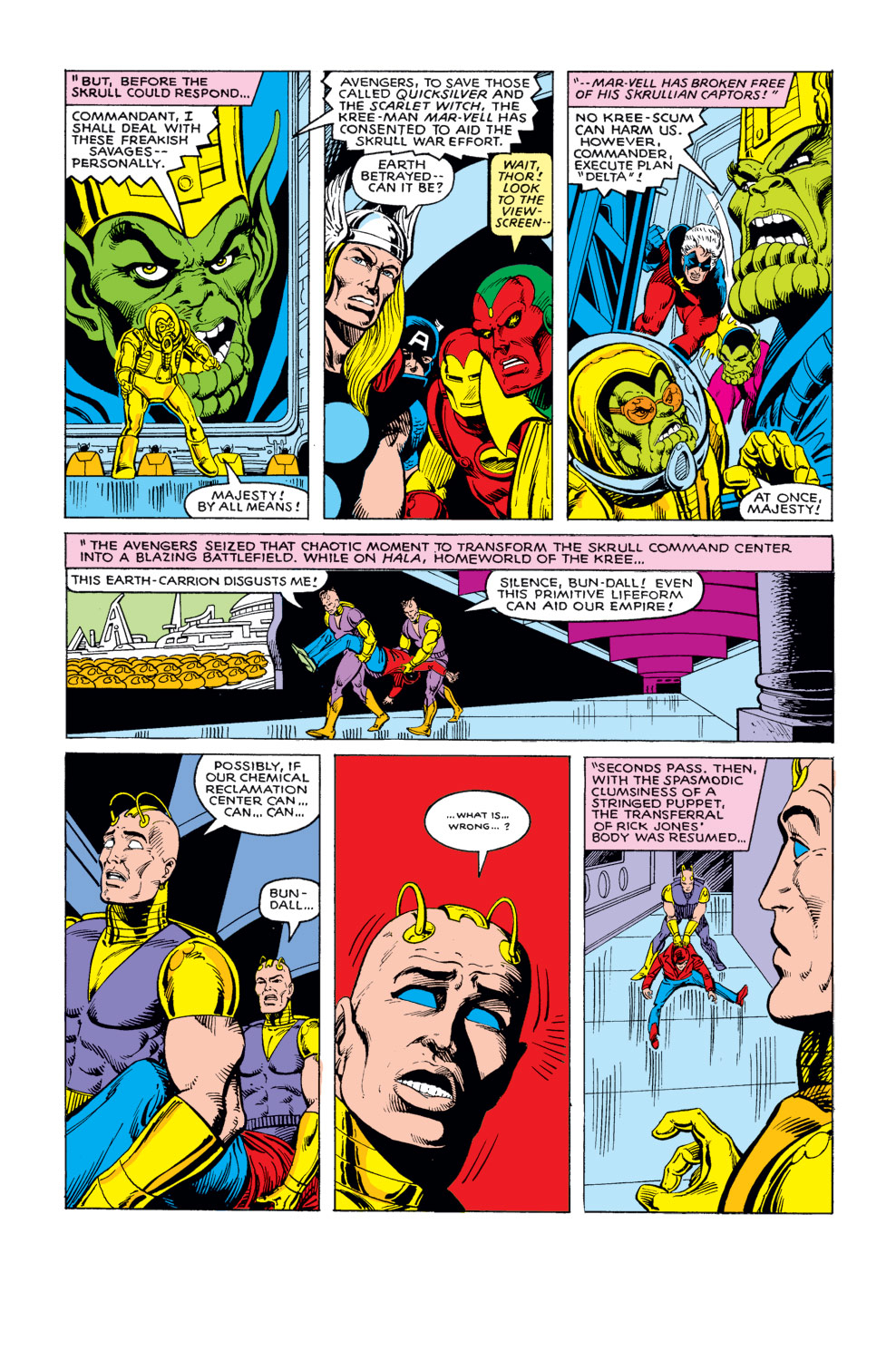 Read online What If? (1977) comic -  Issue #20 - The Avengers fought the Kree-Skrull war without Rick Jones - 7